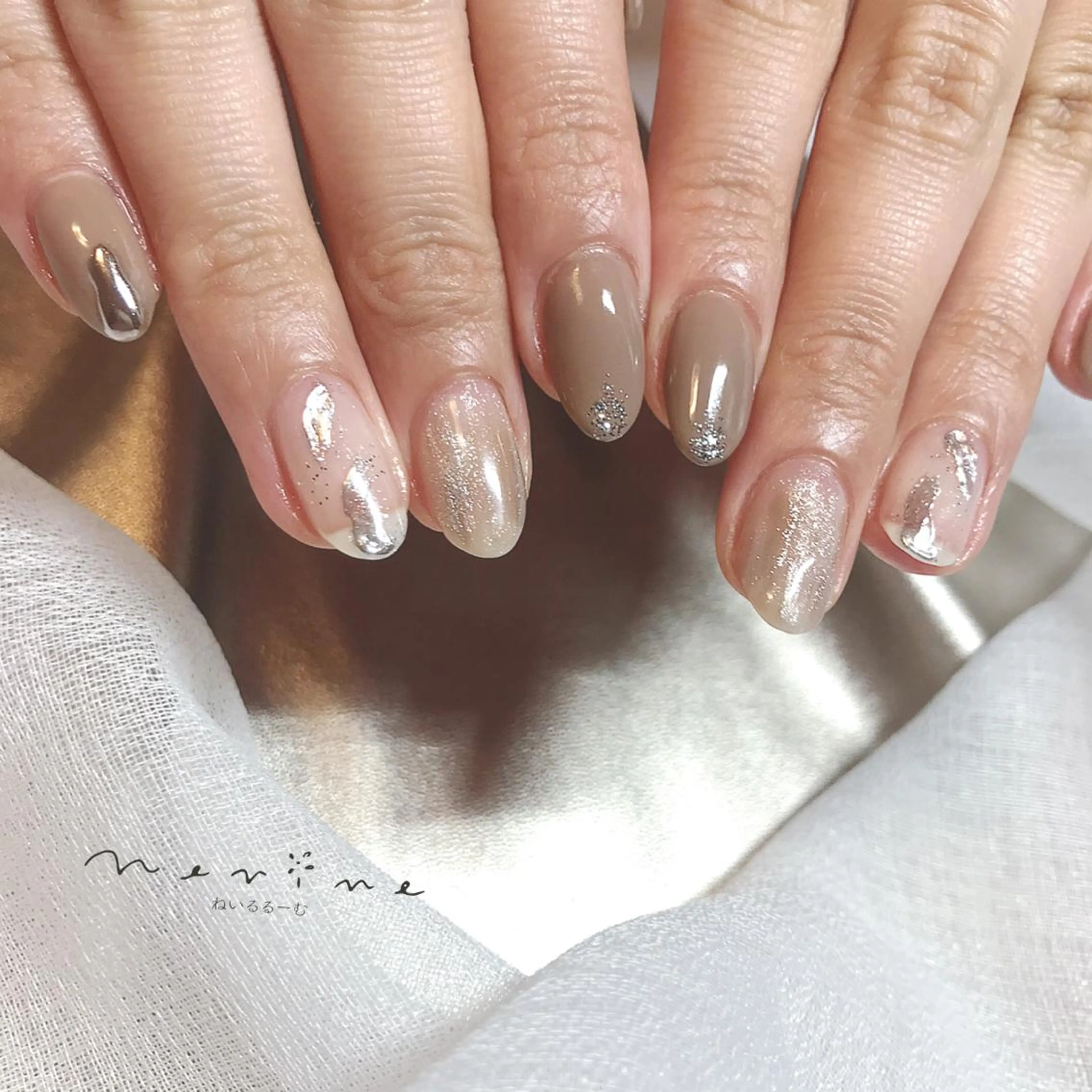 ネイル クリアネイル NAILST Naomiのネイルデザイン
