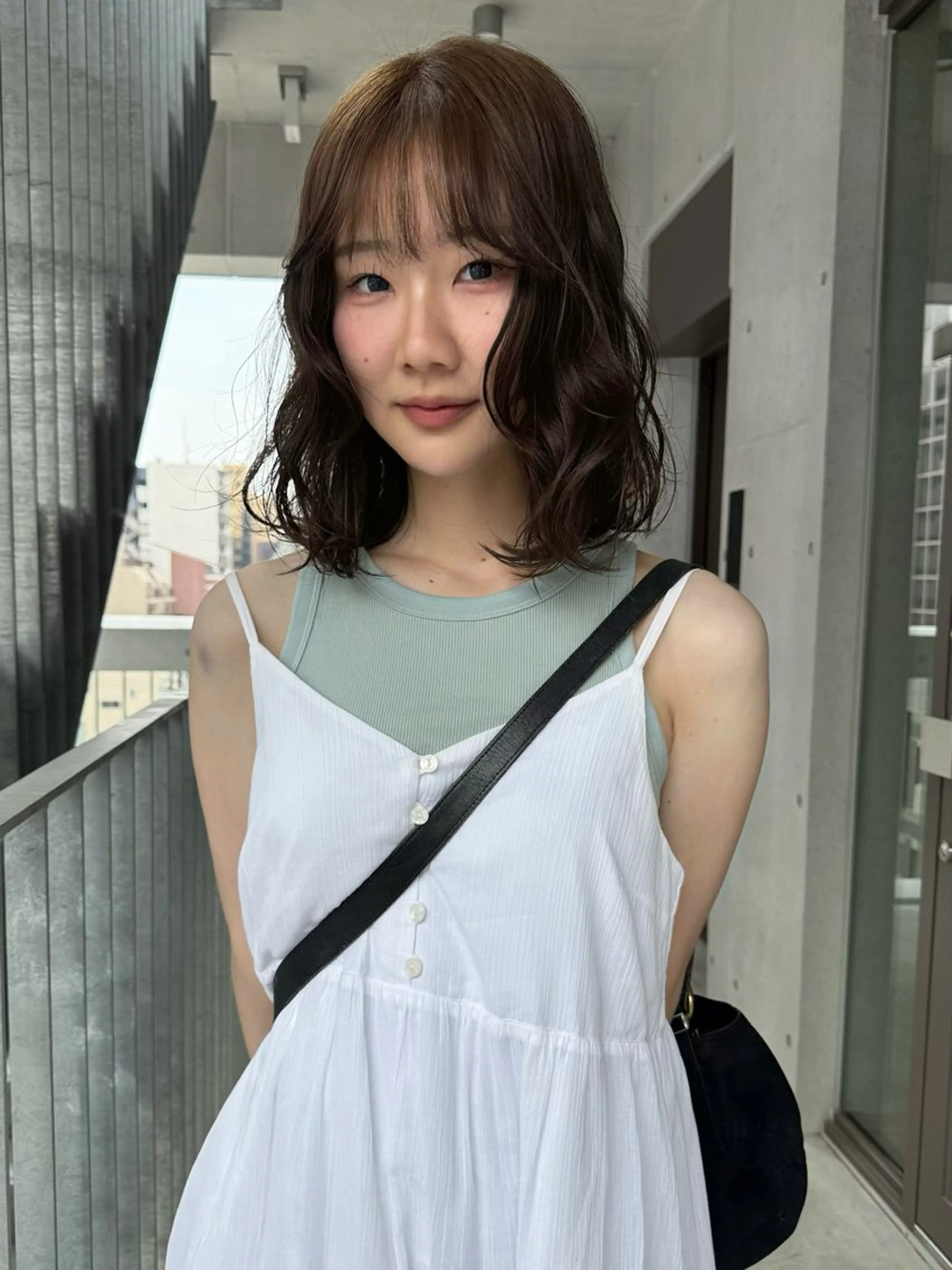 ミディアム siki/ボブ パーマ/ayanaのヘアスタイル