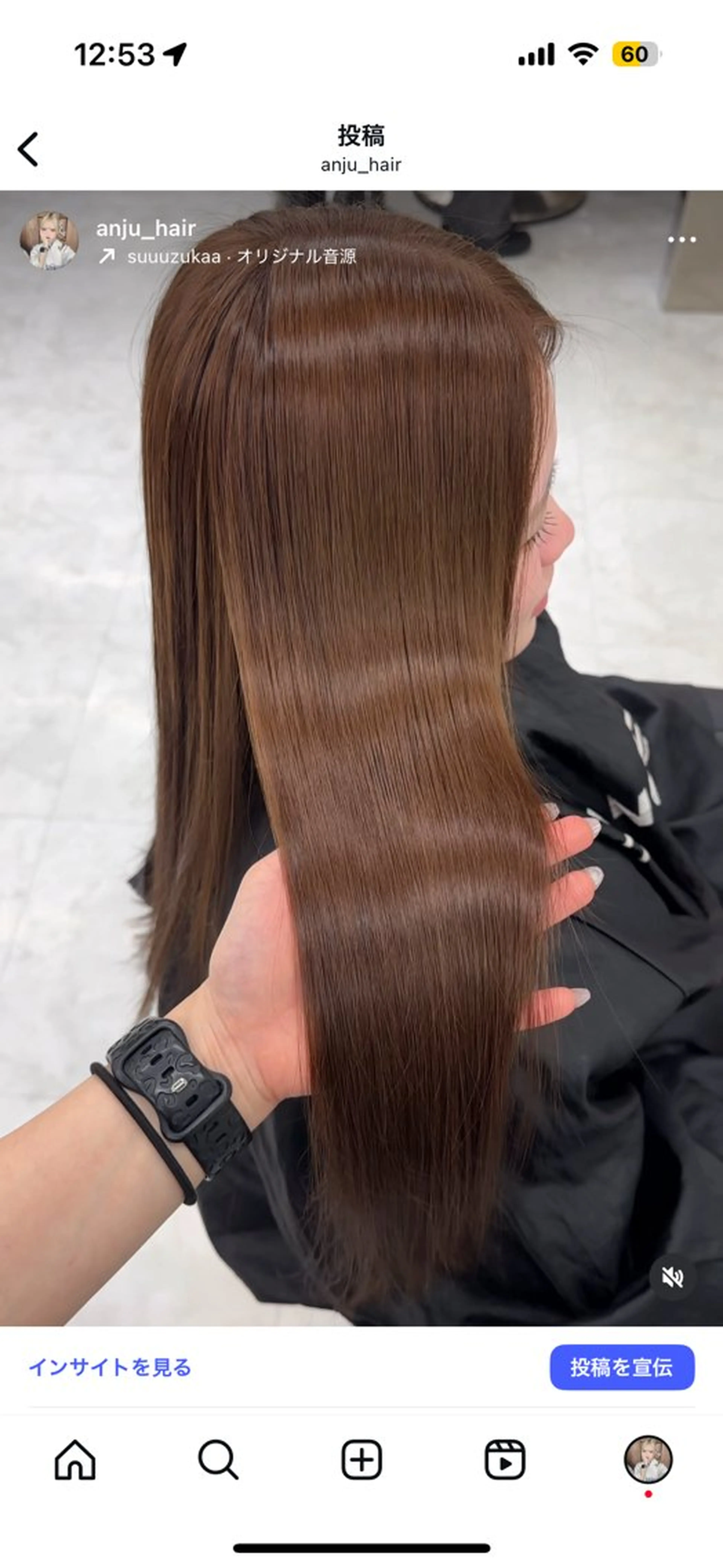 カラー 透ける透明感カラー 🎀anju/渋谷のヘアスタイル