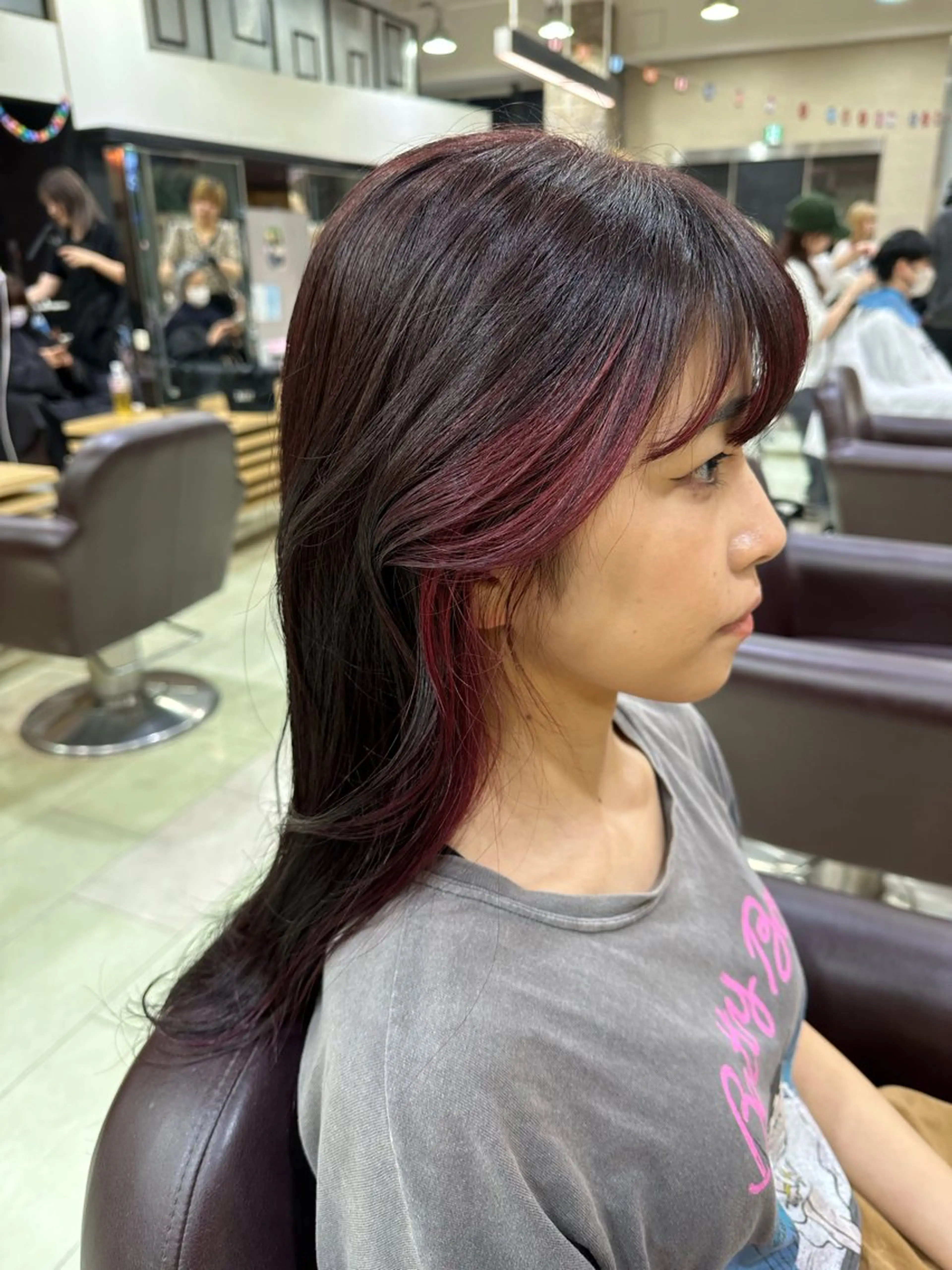 ロング カラー ヘアカラー トリートメント ヘッドスパ ヘアセット 🫧カット/パーマ /ネイル/かりん🫧のヘアスタイル