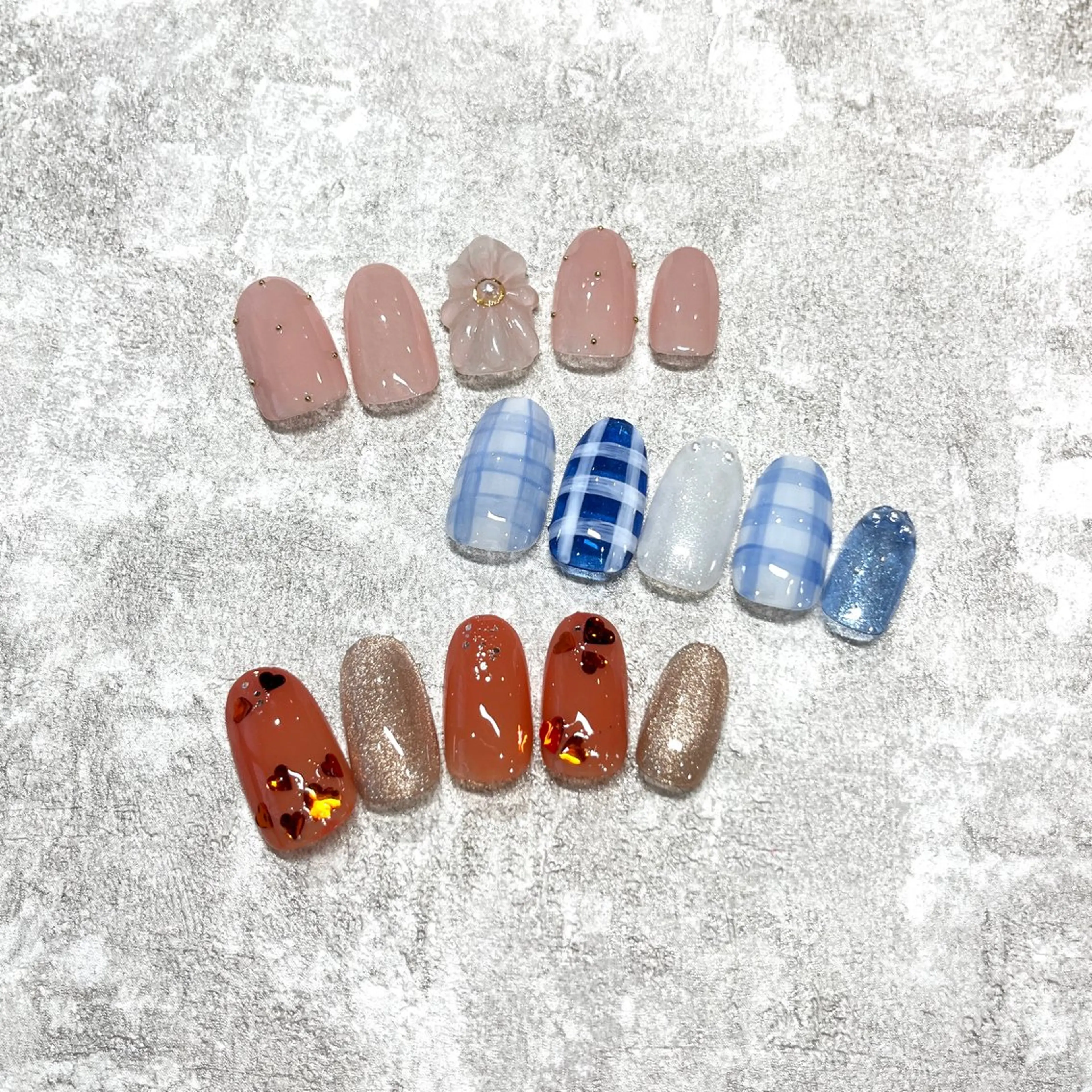 ネイル ハンドネイル 大島 玲奈のネイルデザイン