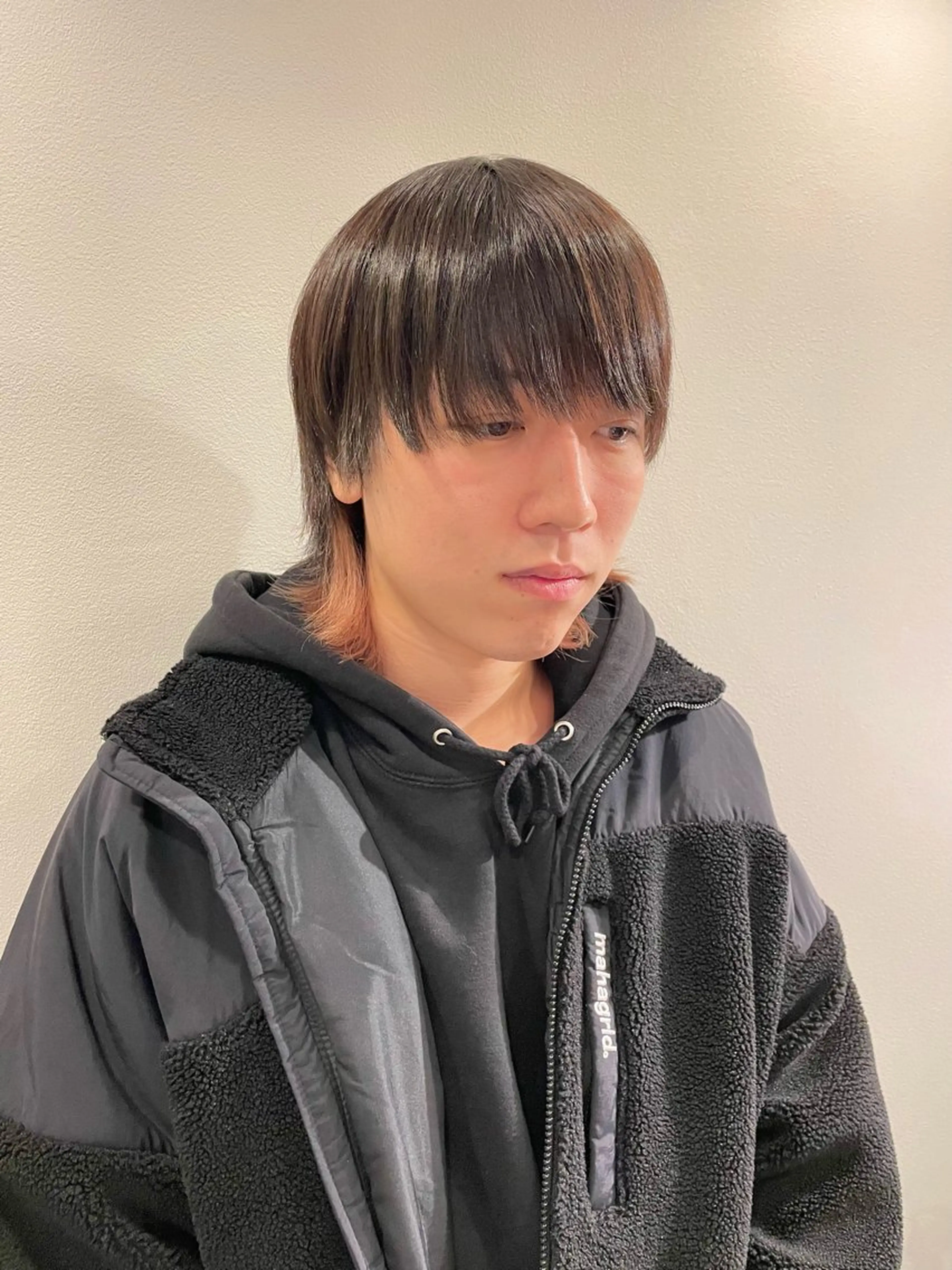 ショート メンズ ヘアカラー 悦喜 雅史のヘアスタイル