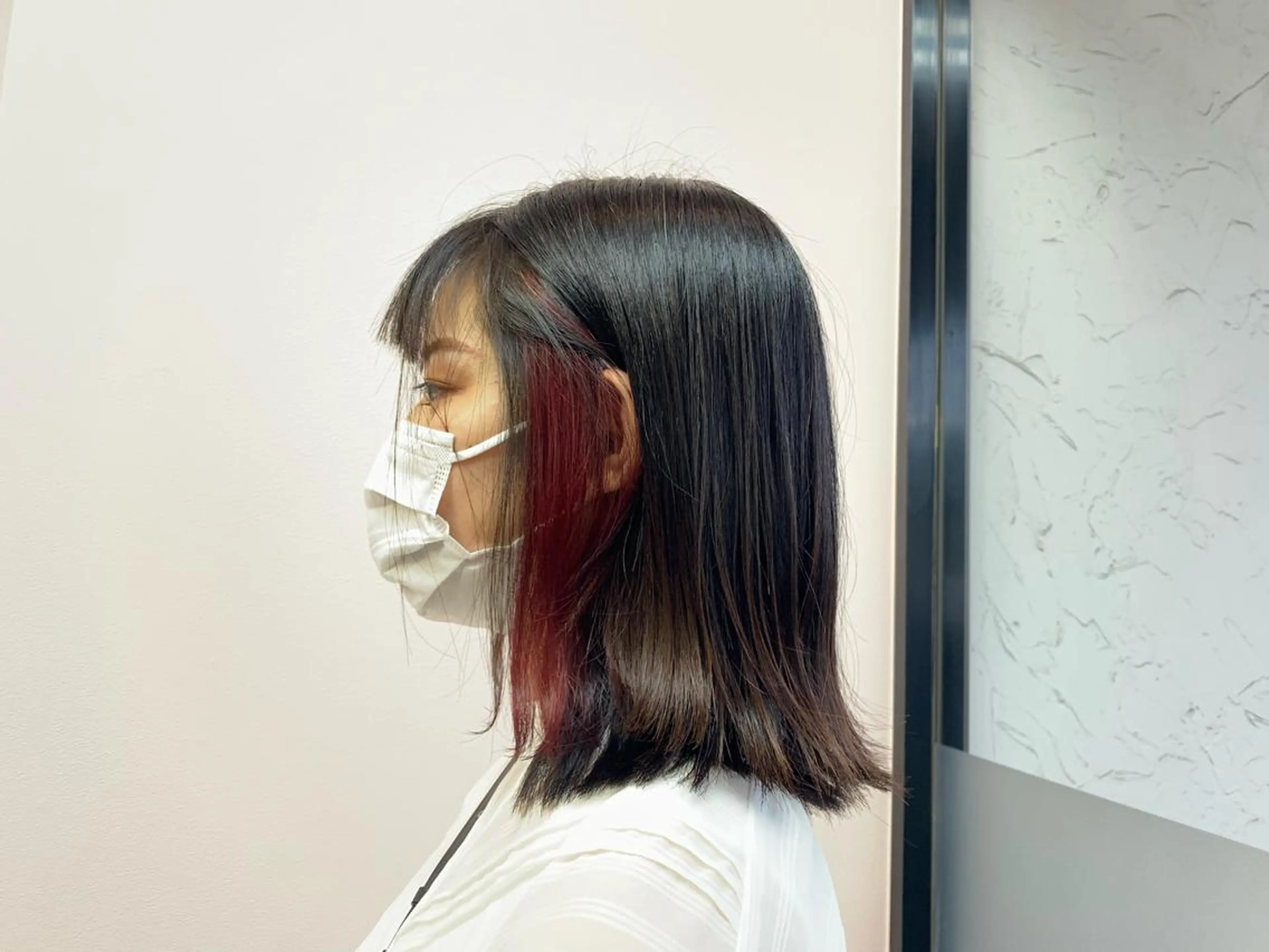 セミロング 大林 千尋のヘアスタイル