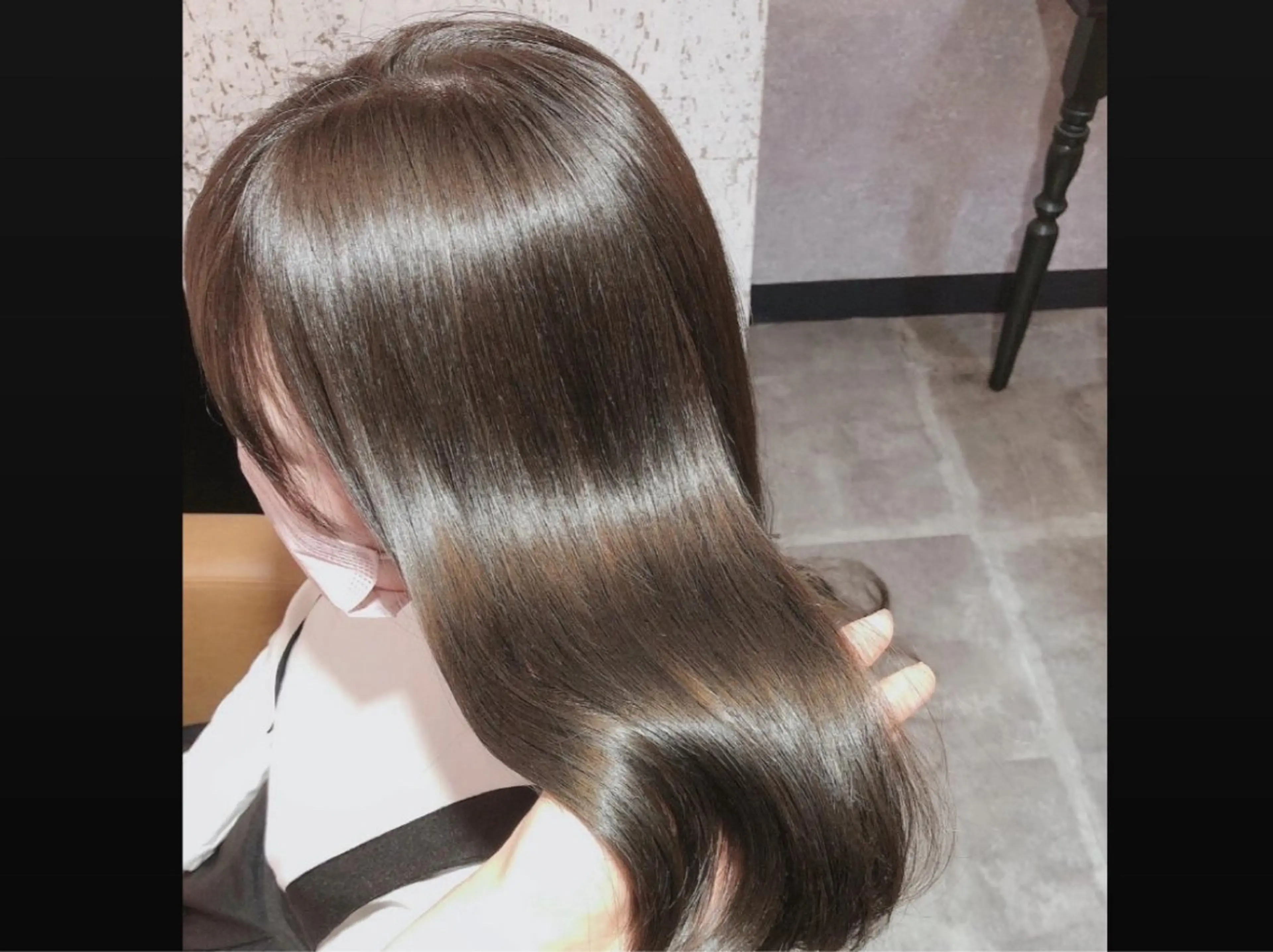 セミロング 縮毛矯正 🎀ボブ/レイヤー /銀座/Emaのヘアスタイル
