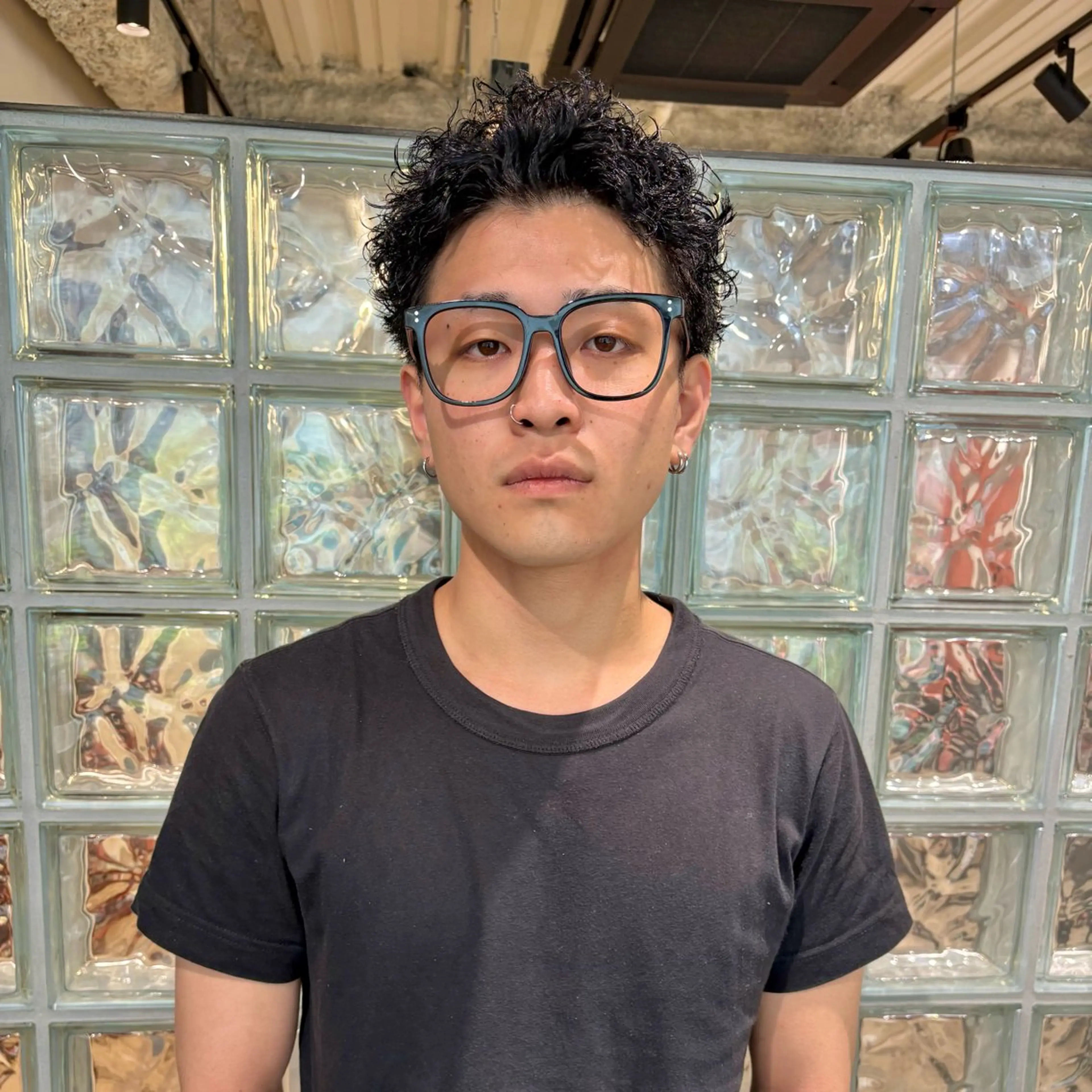 ショート メンズ メンズパーマ ショートヘア カット パーマ ヨシカワ タツキのヘアスタイル
