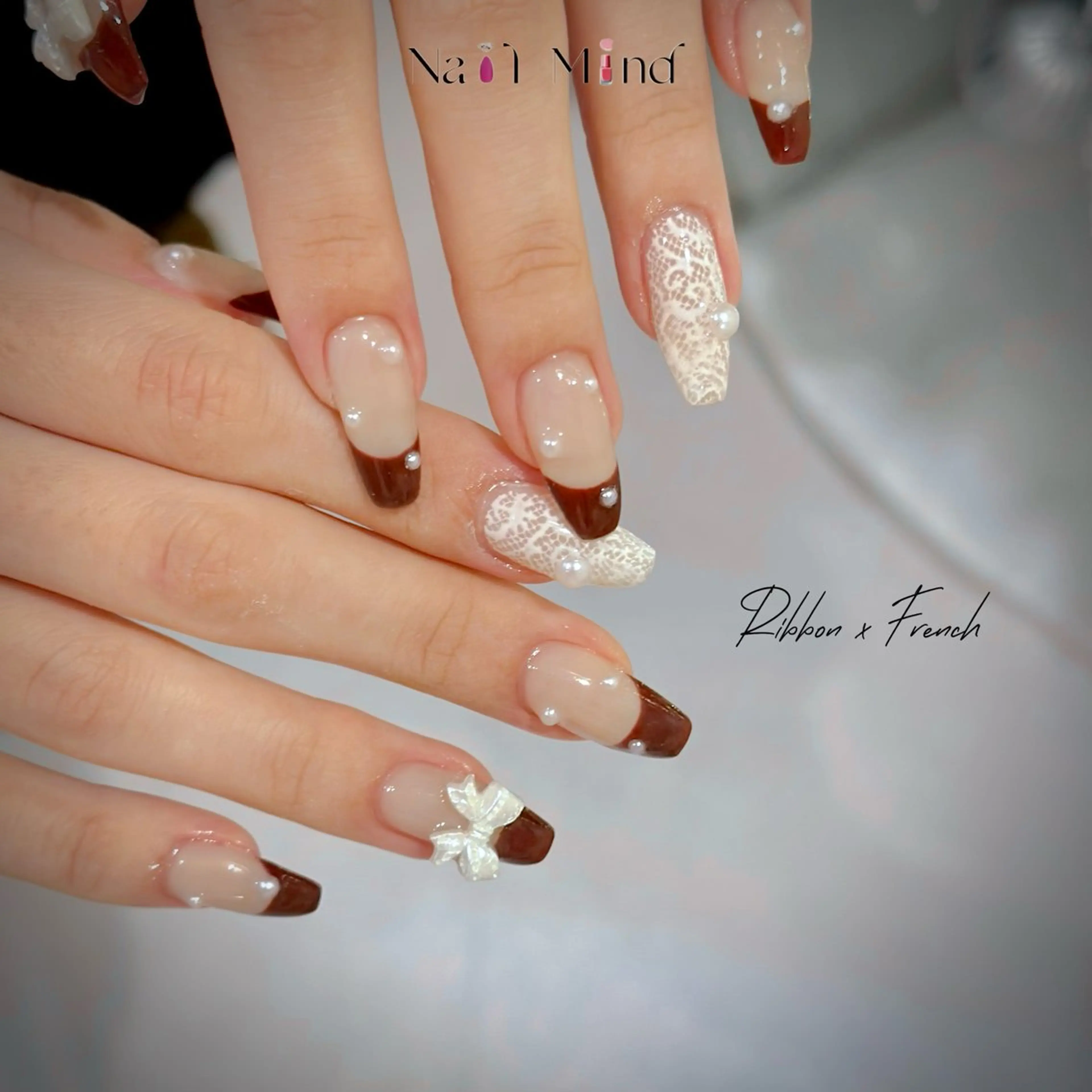 ネイル レース ハンドネイル Nail Mind (NaONail）のネイルデザイン