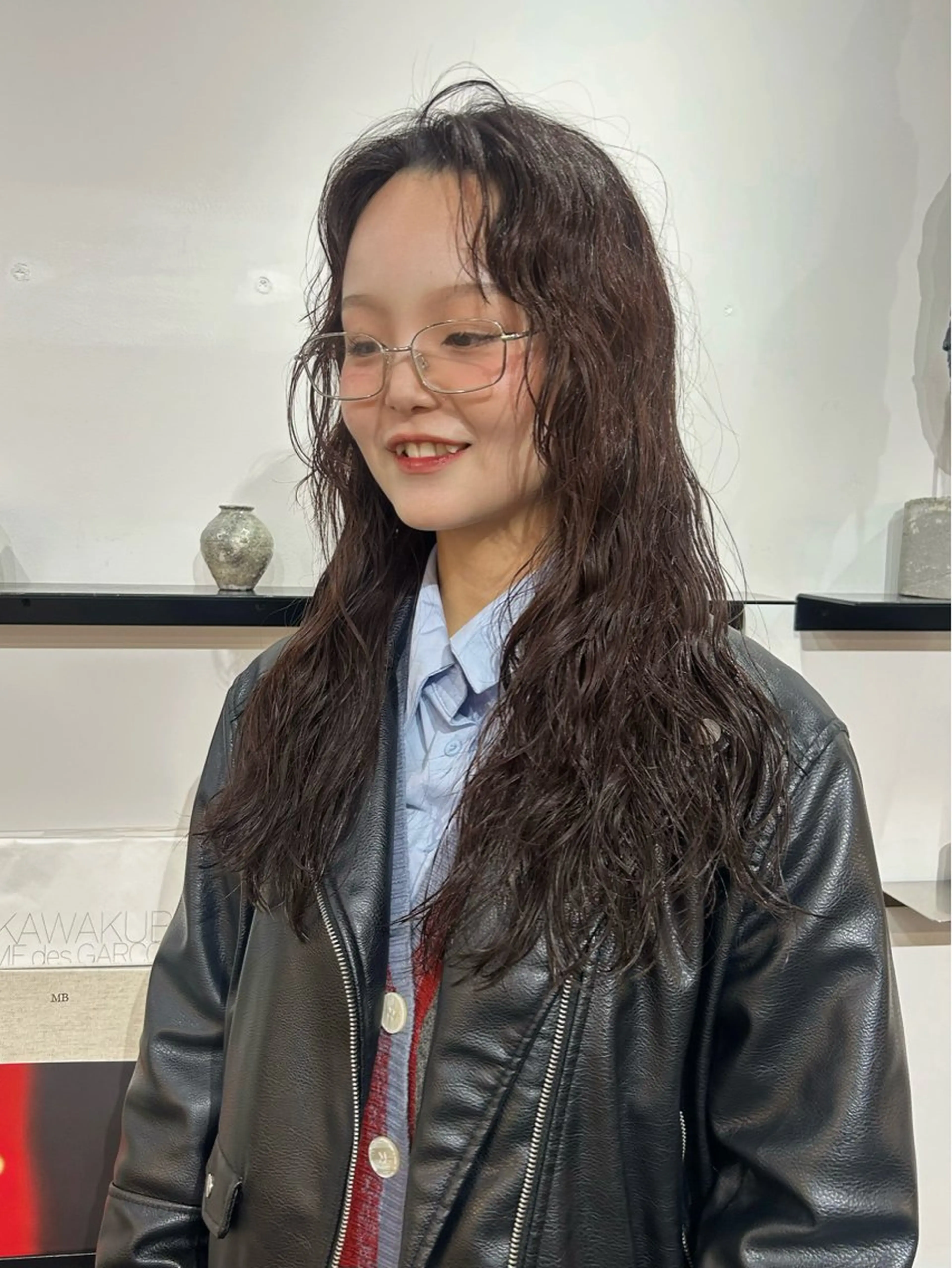 ロング パーマ カット パーマ トリートメント [Eurica] muaのヘアスタイル