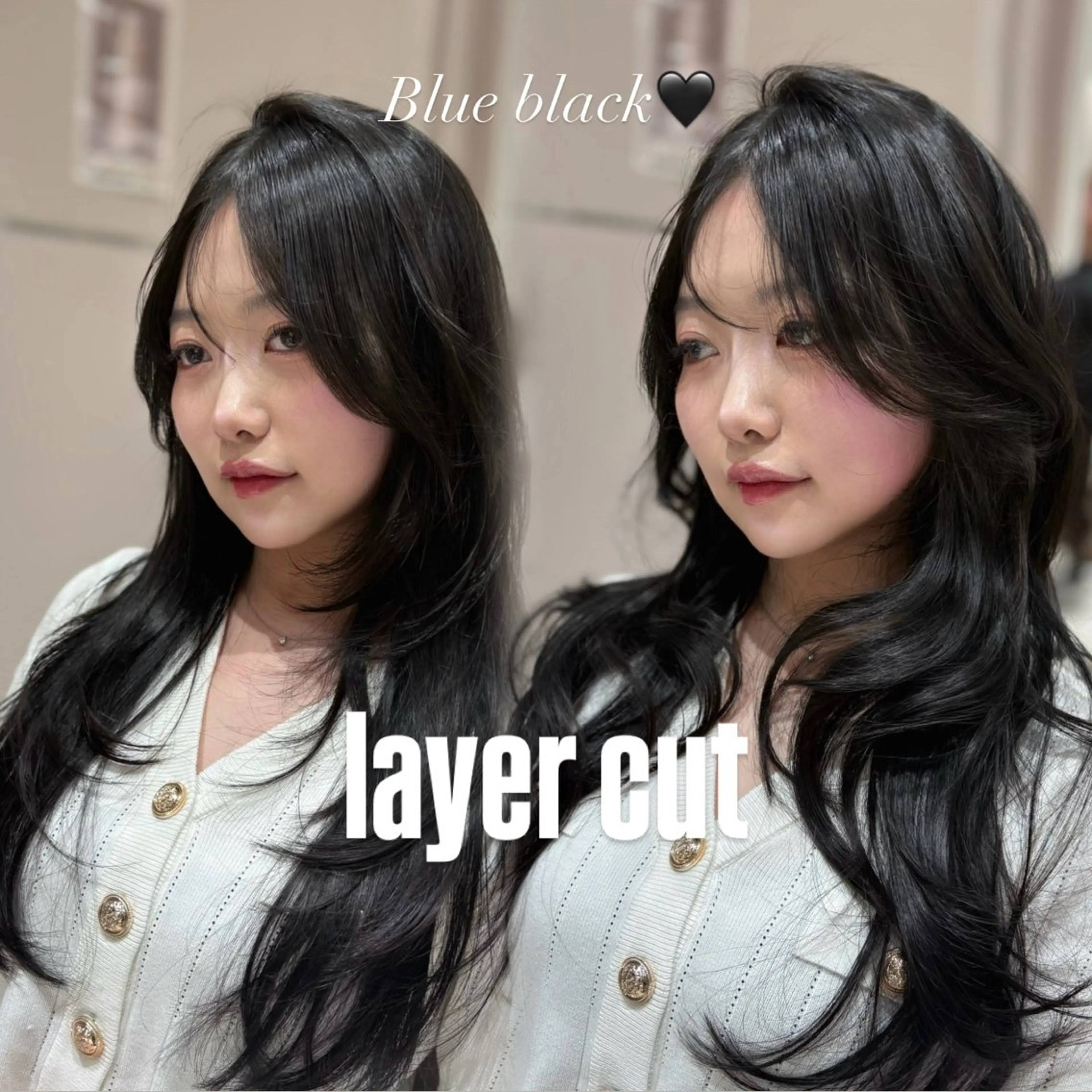 ロング カラー ハイレイヤー レイヤーカット 銀座/レイヤー/ 透明感カラー✨りくのヘアスタイル