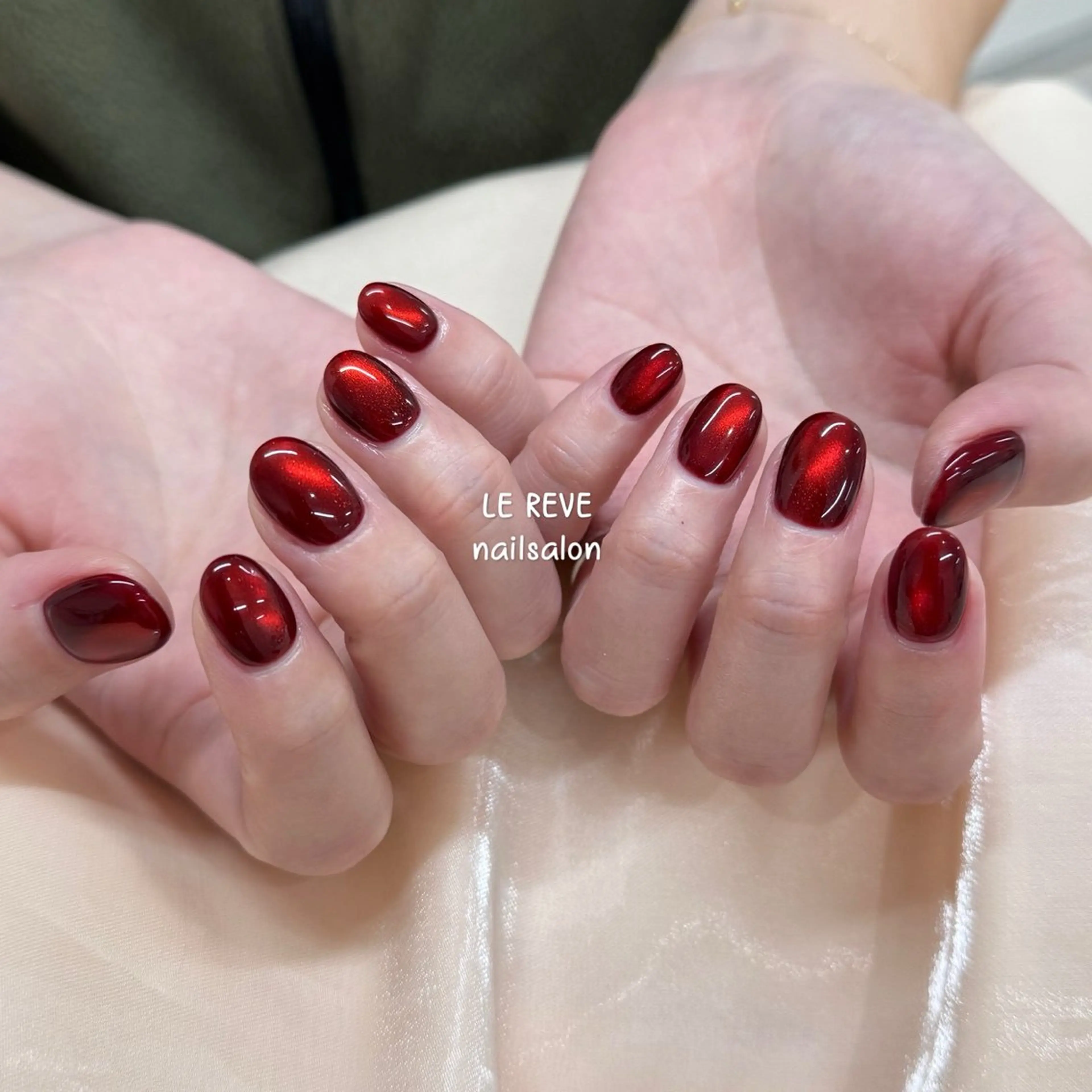 ネイル 韓国ネイル ニュアンスネイル シンプルネイル 春ネイル ワンホンネイル LE REVE nailsalonのネイルデザイン