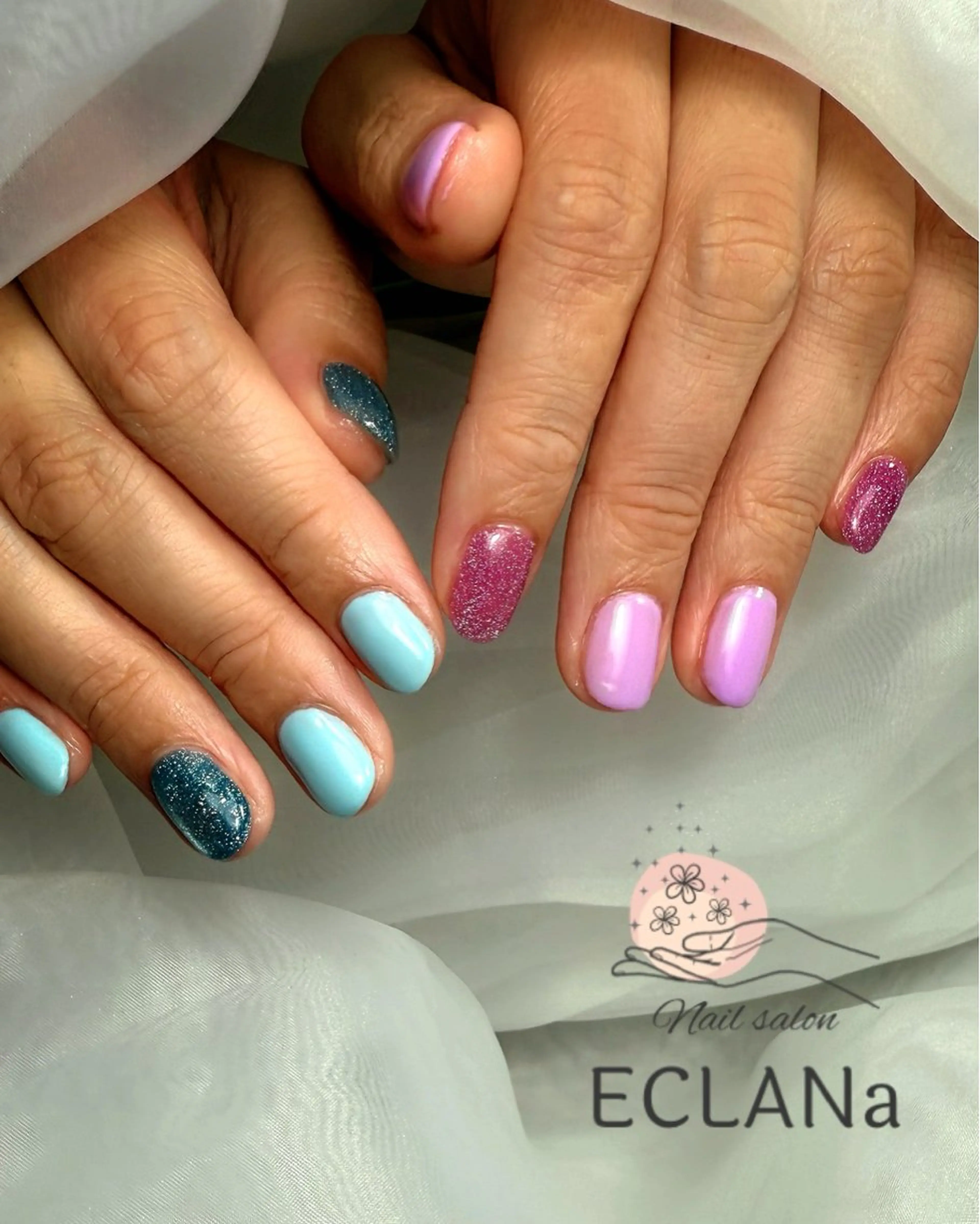 ネイル ハンドネイル Nail salon ECLANaのネイルデザイン