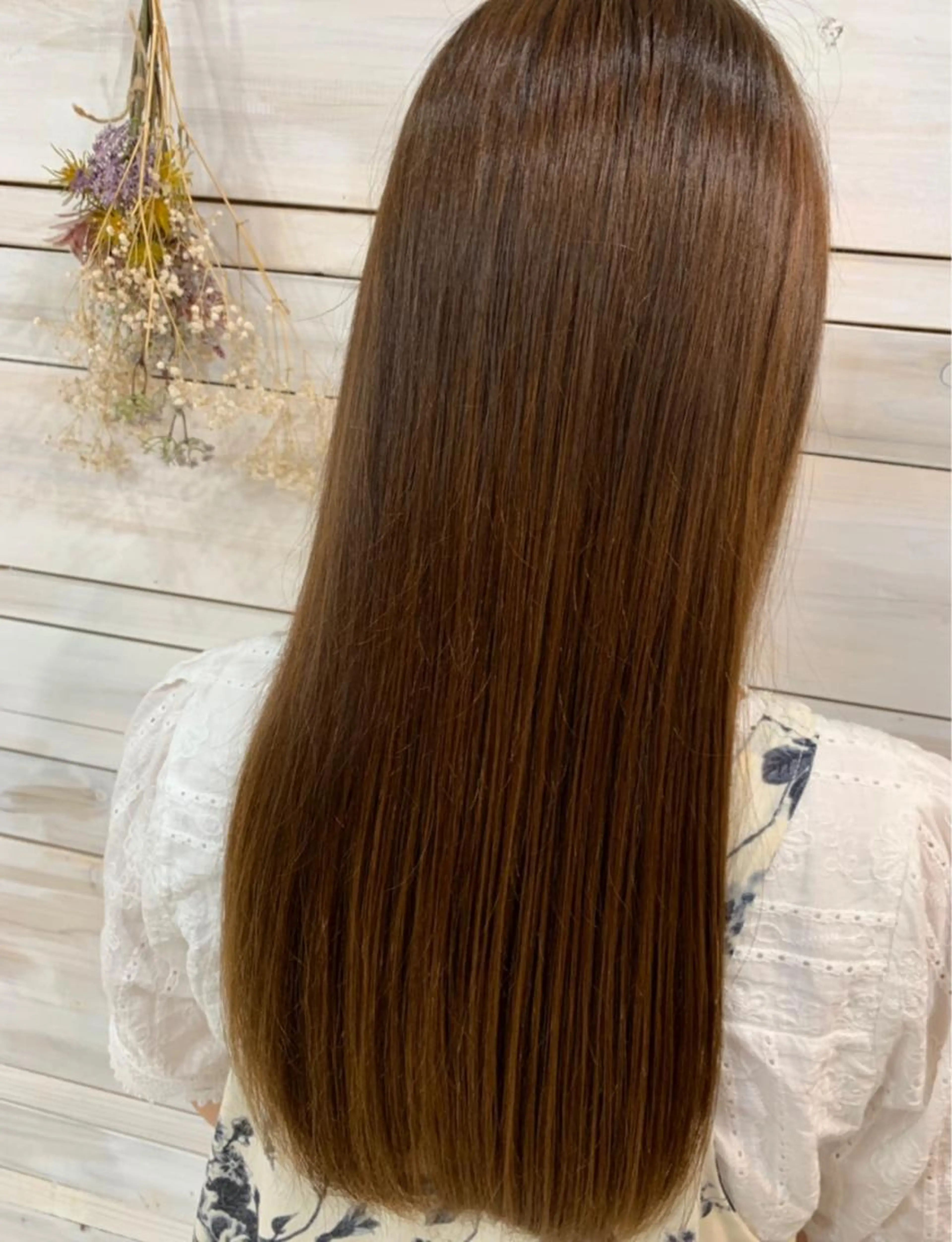 《🧡✨ストレートな美髪を叶える人気縮毛☑✨️🧡》似合わせカット➕縮毛矯正...感動をお届け致します！の写真