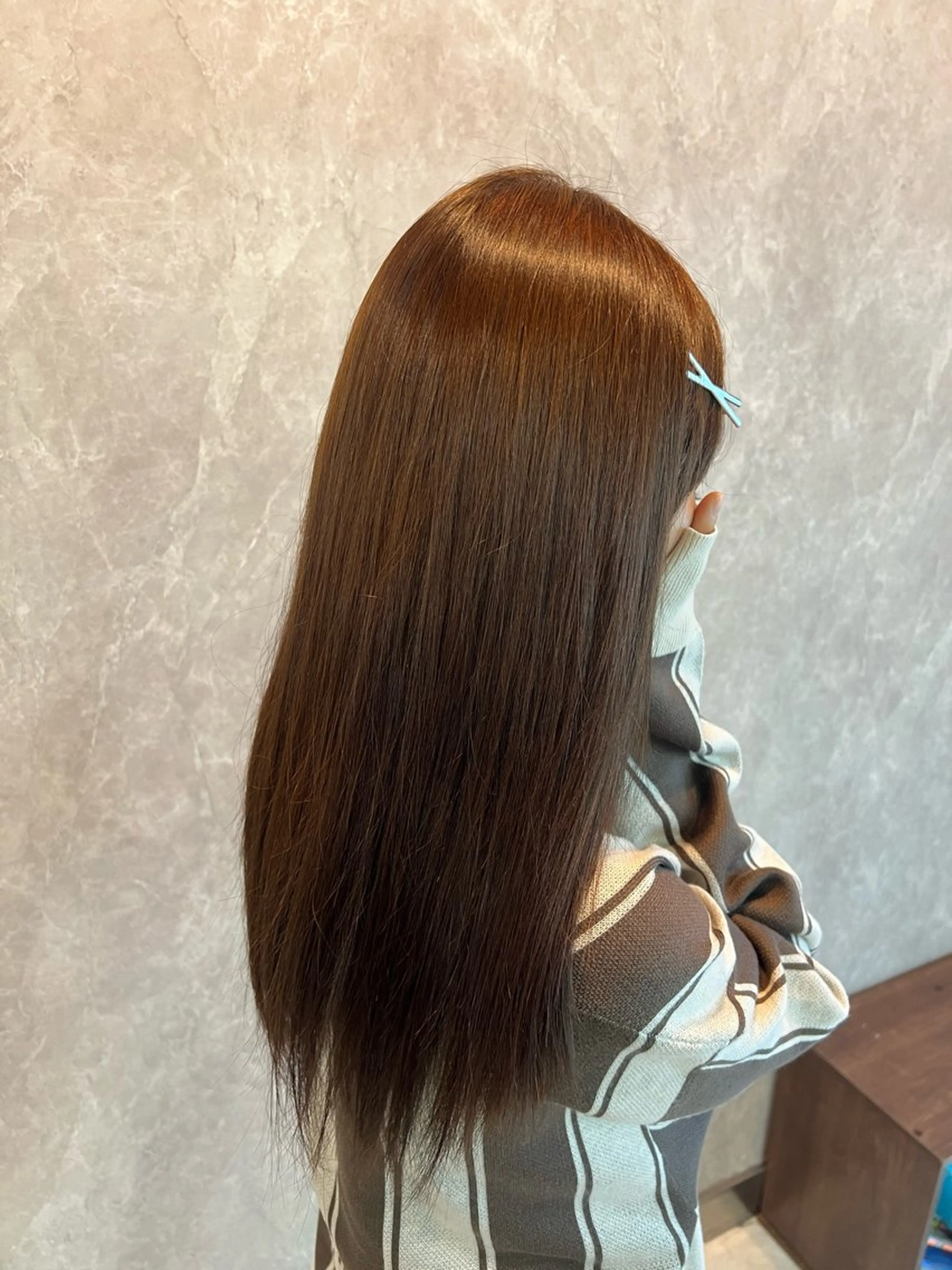 セミロング カラー ブリーチ 鹿児島 天文館 Colore凜のヘアスタイル