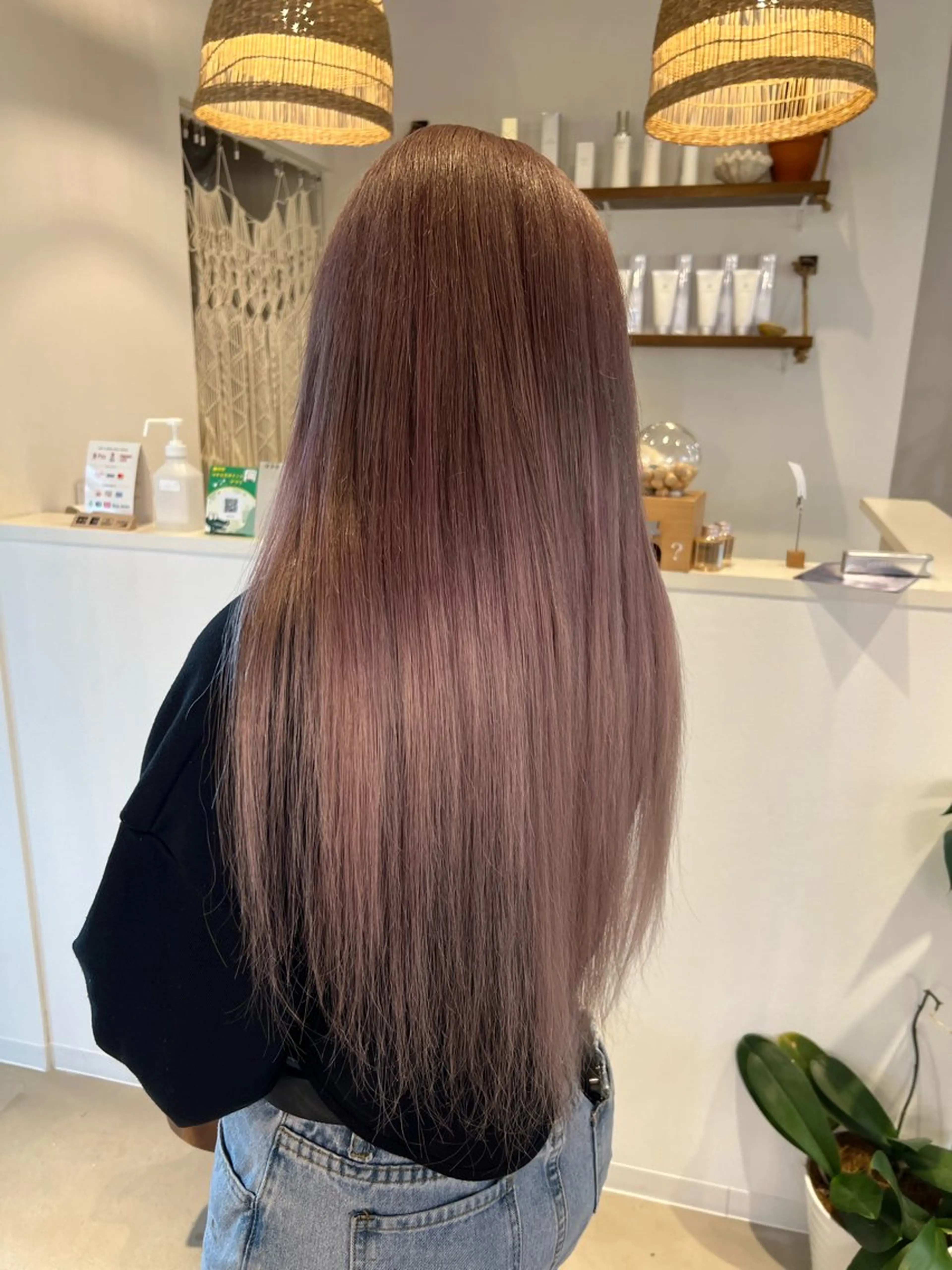 ロング ココルアナ 豊中美容室のヘアスタイル