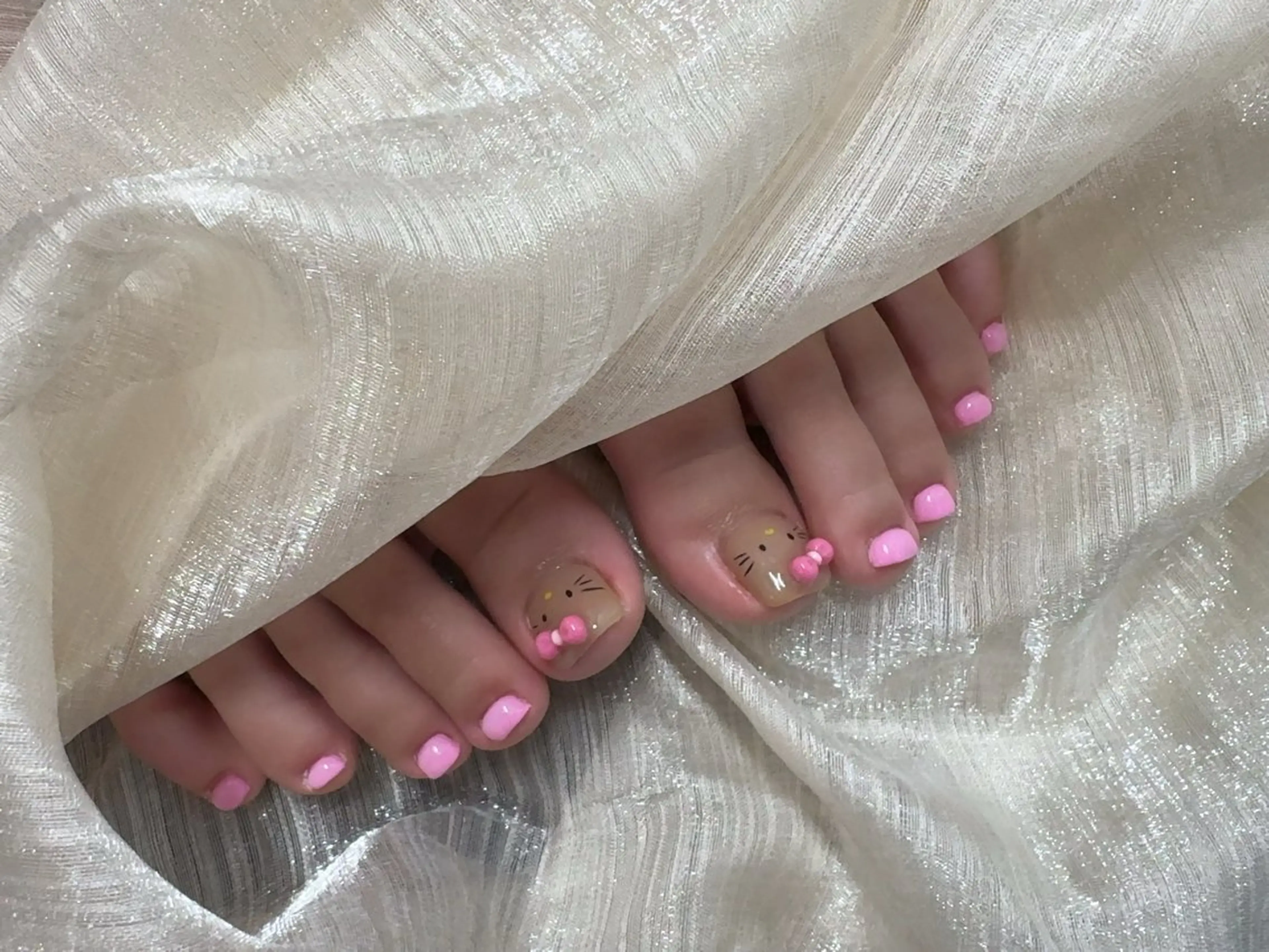 🔝フット2本アート 💅オフ込み🌟の写真