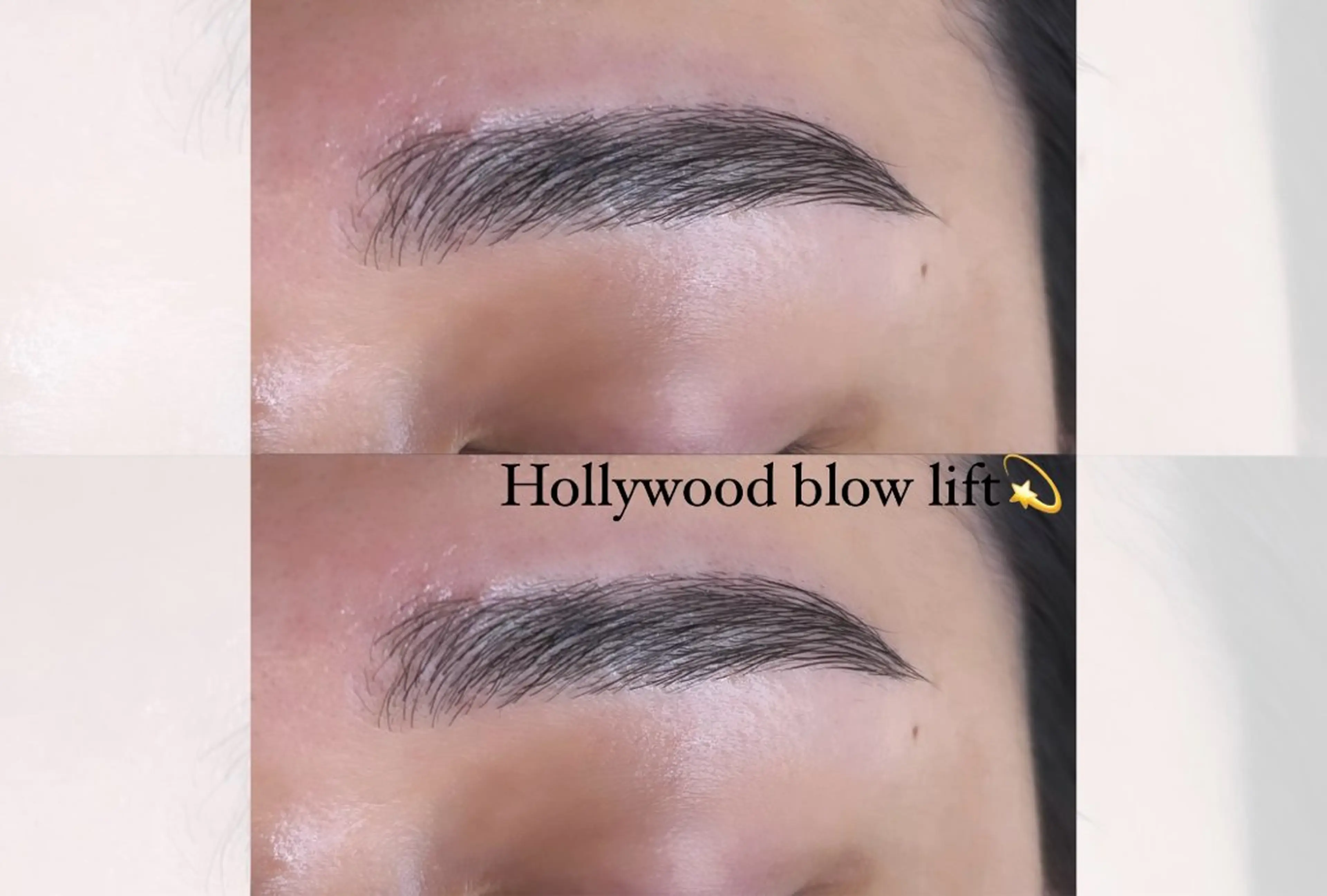 【メンズ限定】💫ハリウッドブロウリフト(眉毛パーマ)＋アイブロウwax⚠️2~3週間自己処理をしていない方※詳細必読の写真