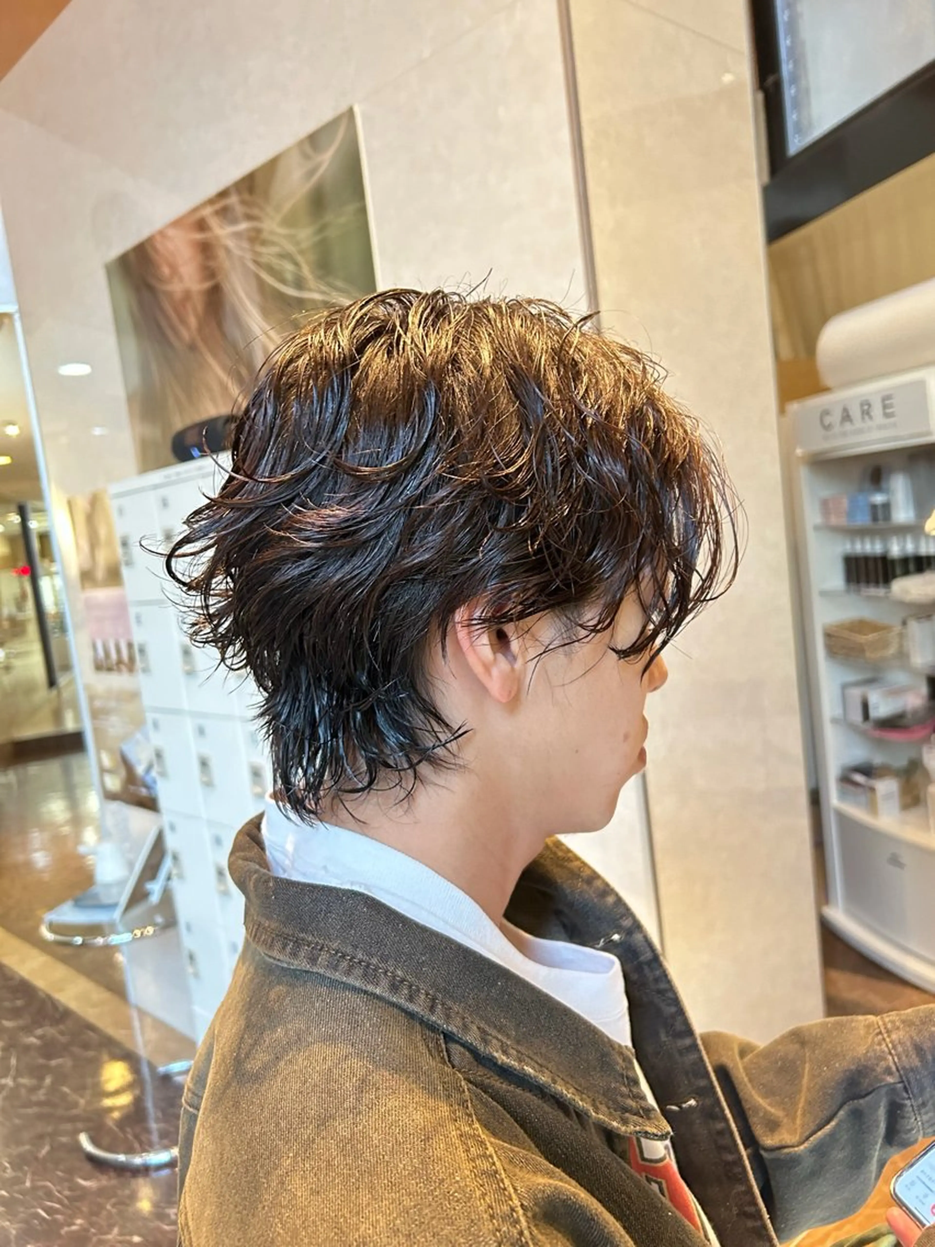 メンズカット&似合わせパーマの写真