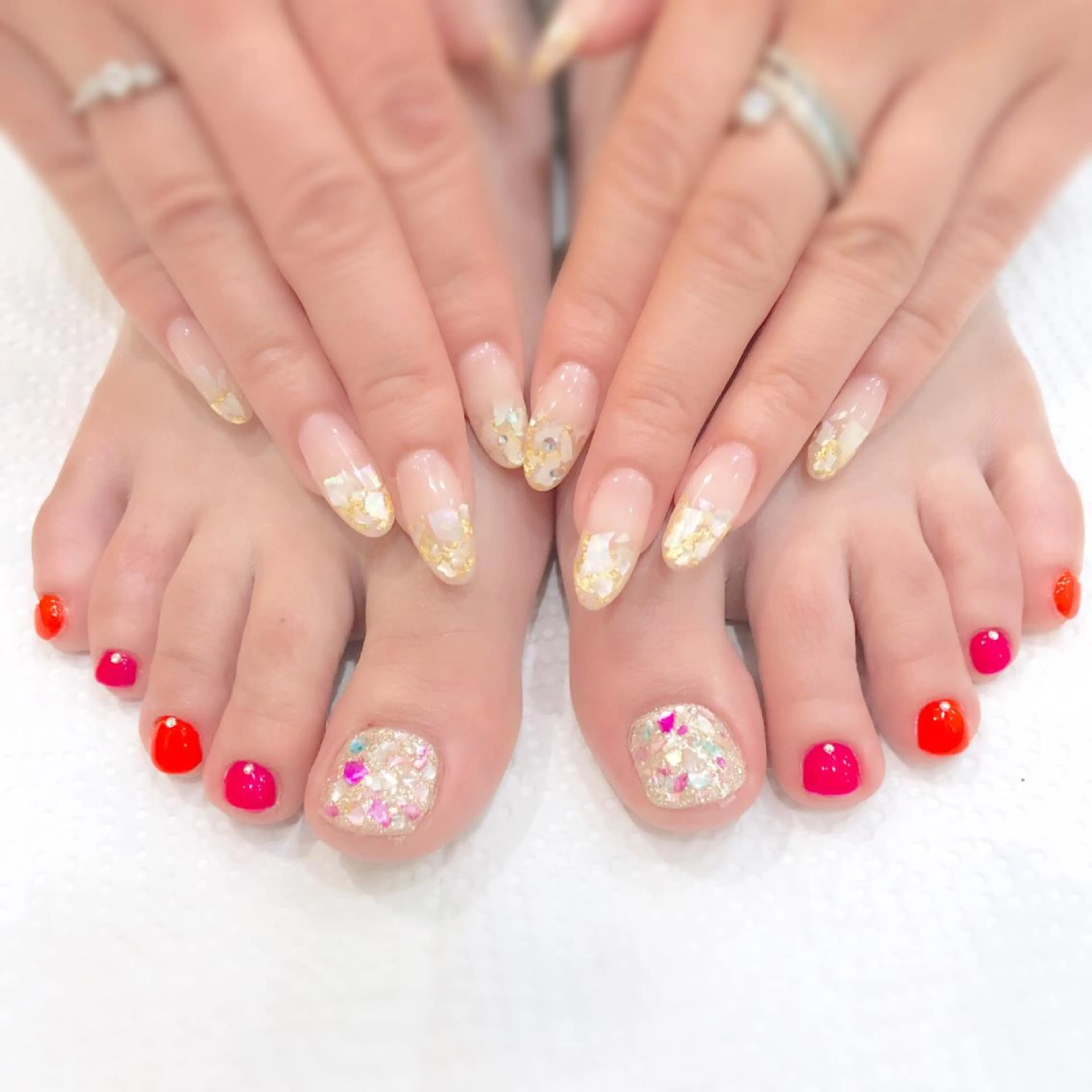 ネイル フットネイル Ash関内ネイリスト 荒木のネイルデザイン