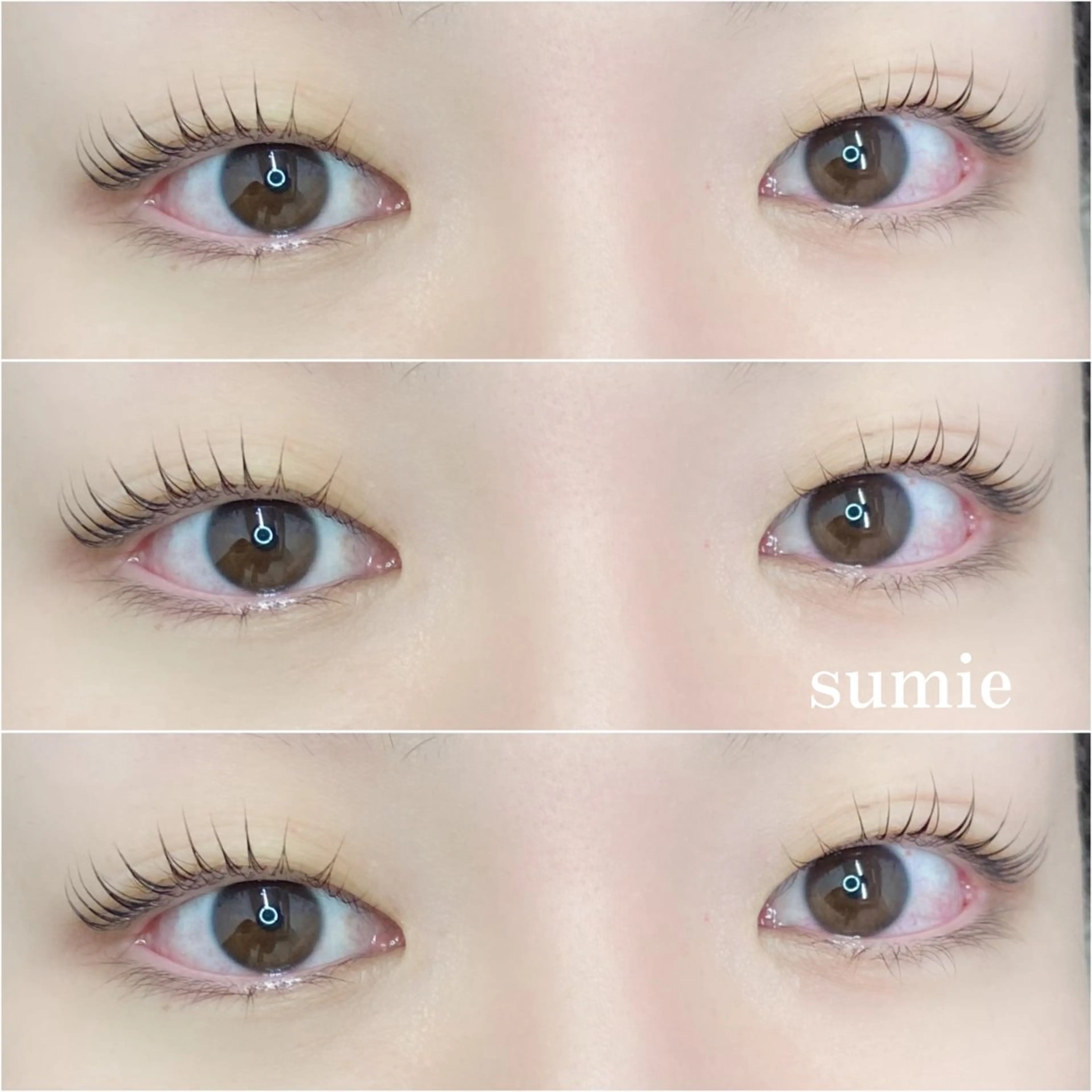 マツエク・マツパ sumire🤍 harunaのマツエク・マツパデザイン