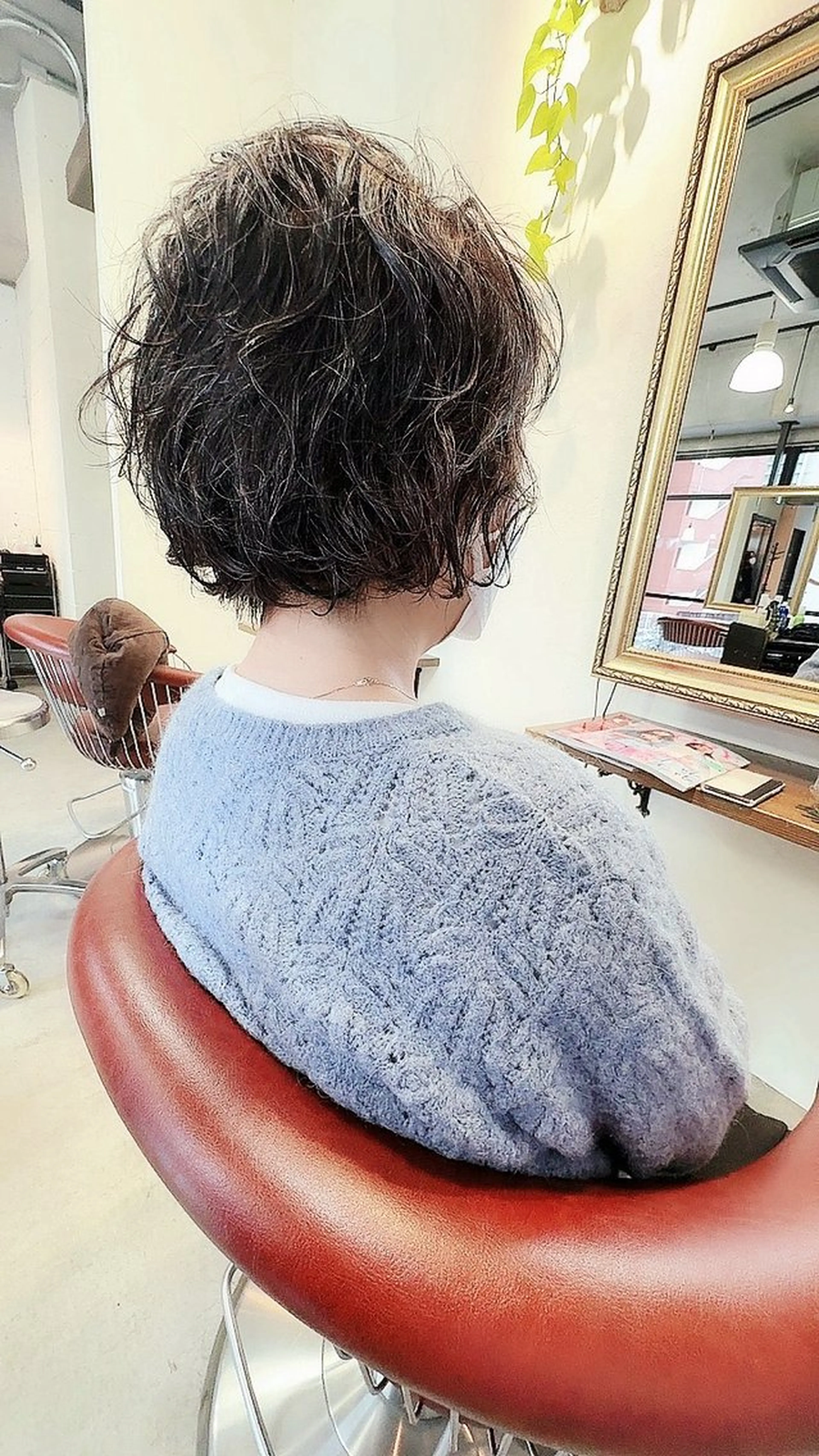 ショート カラー パーマ オーナースタイリスト 佐藤のヘアスタイル