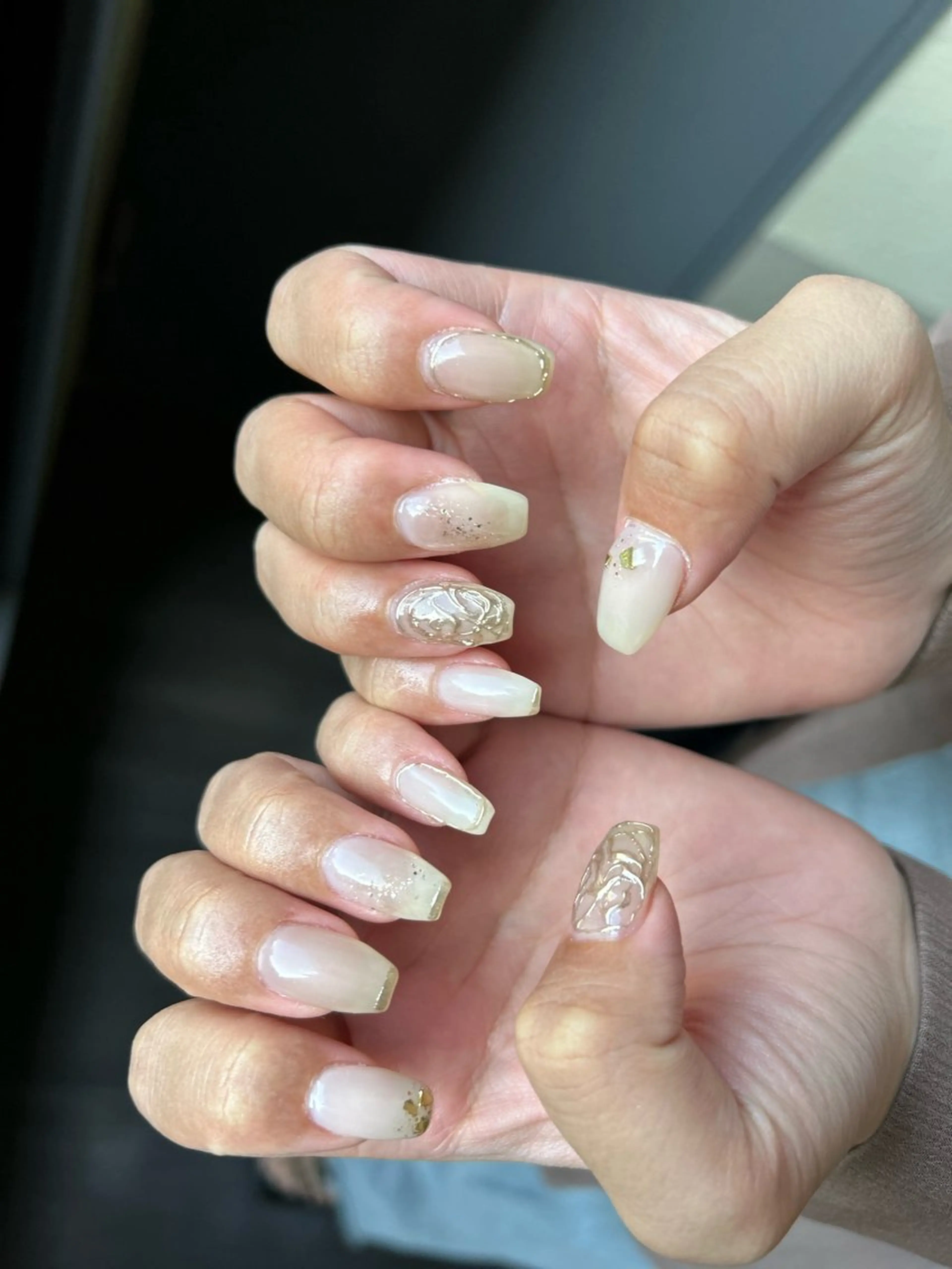 ネイル ハンドネイル フットネイル ✴︎ Delightのネイルデザイン