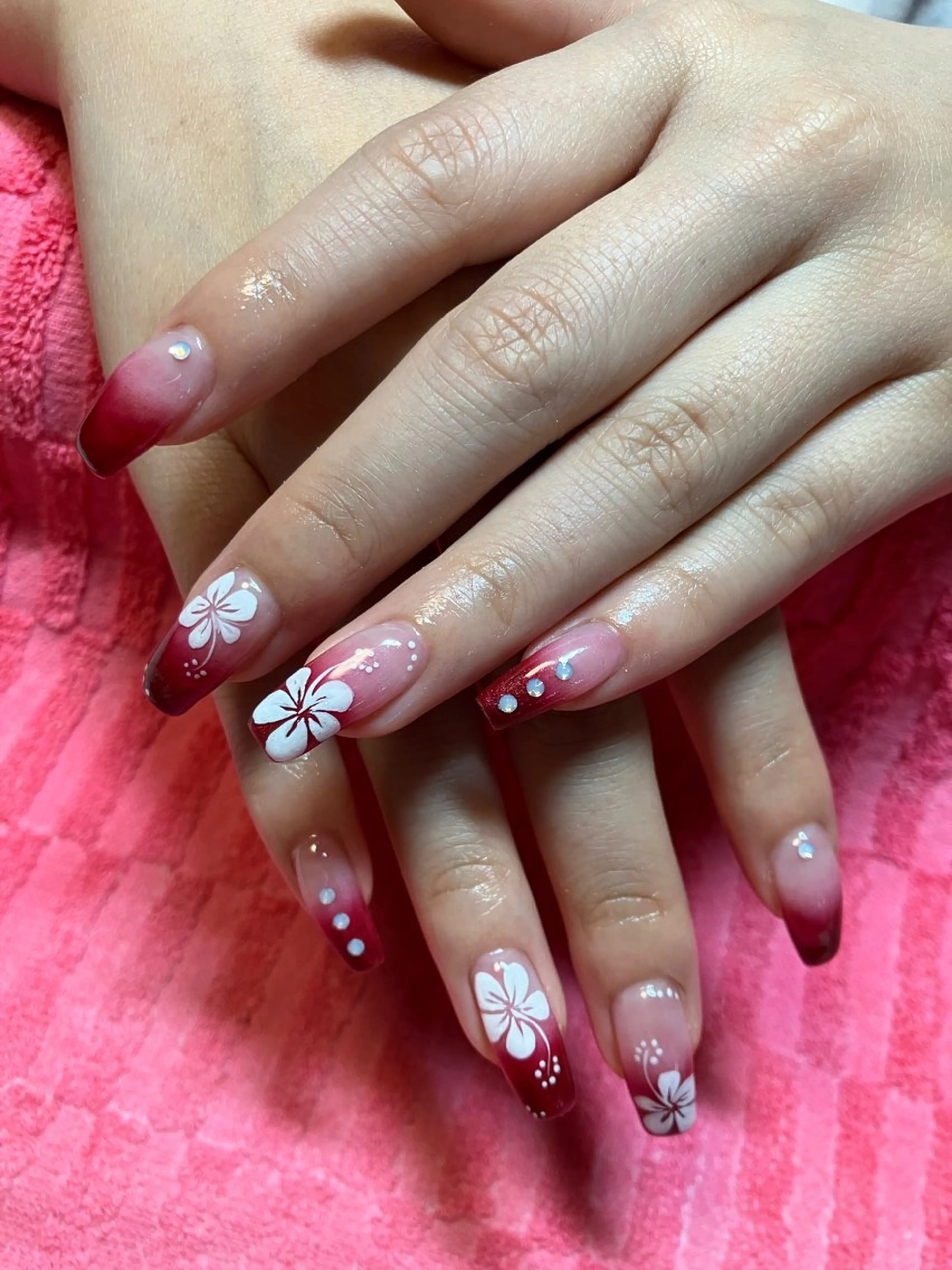 ネイル rukianail 新里のネイルデザイン