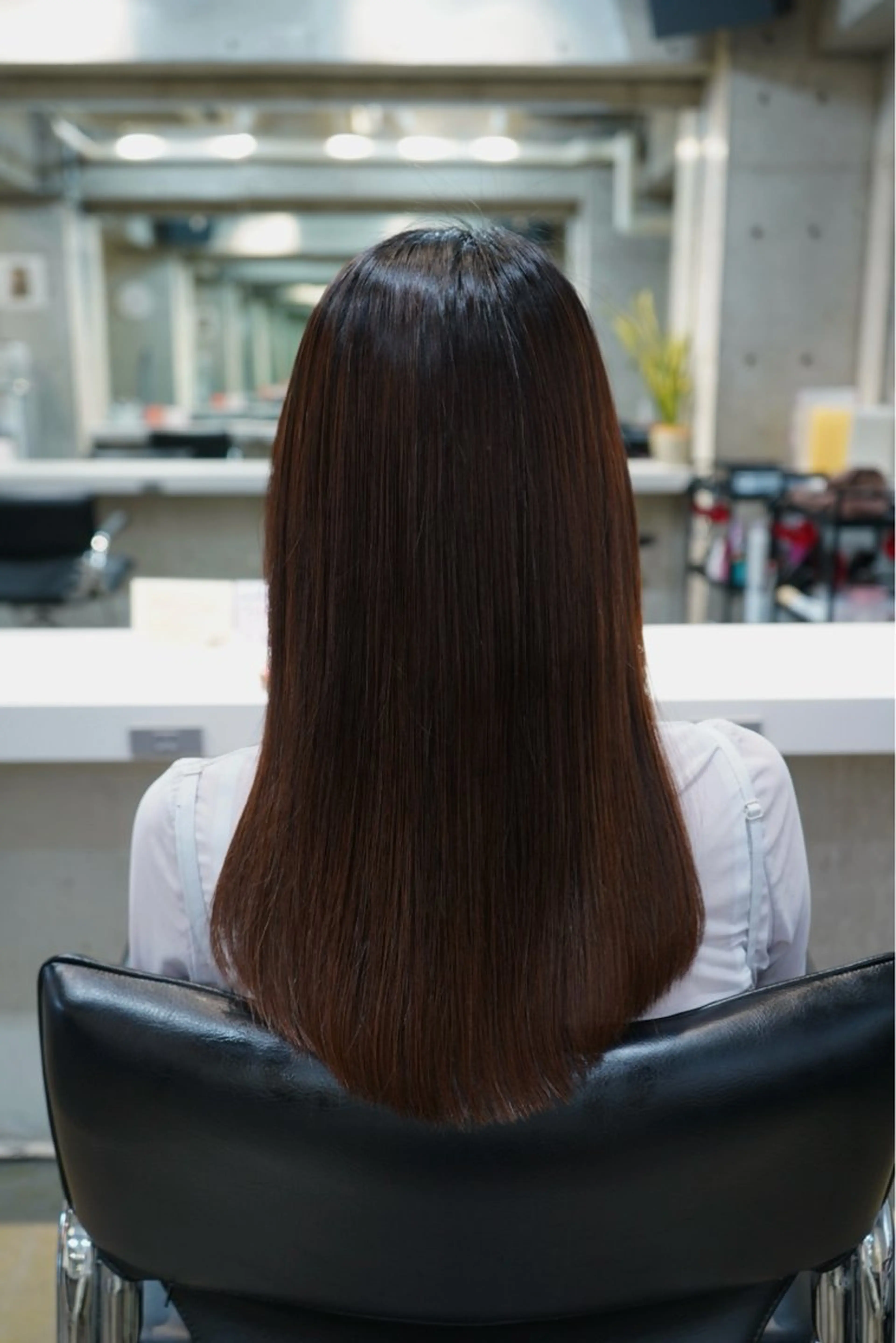 ロング 縮毛矯正 宮崎 恵多のヘアスタイル