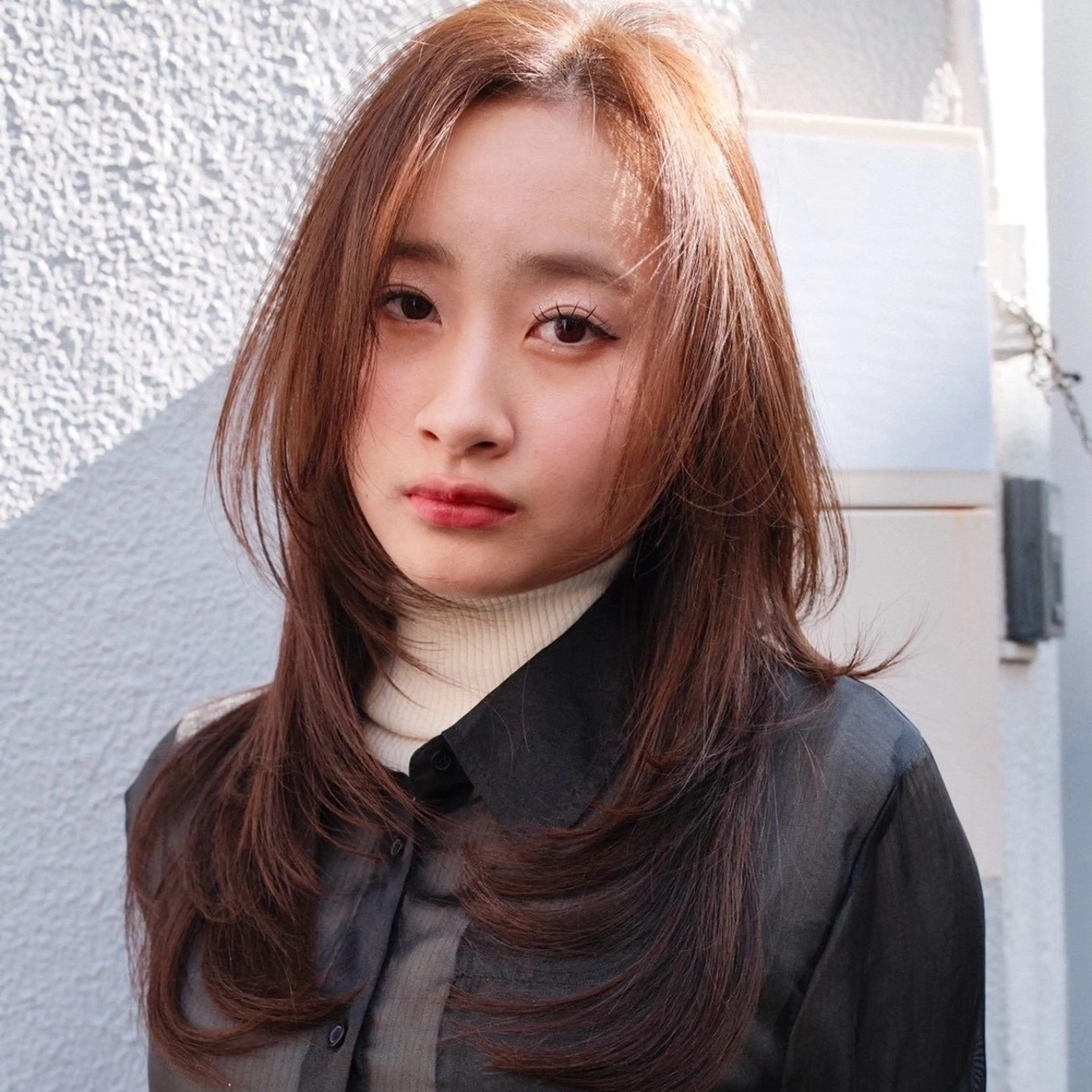 透明感カラー➕毛量調整カット💇🏼‍♀️の写真