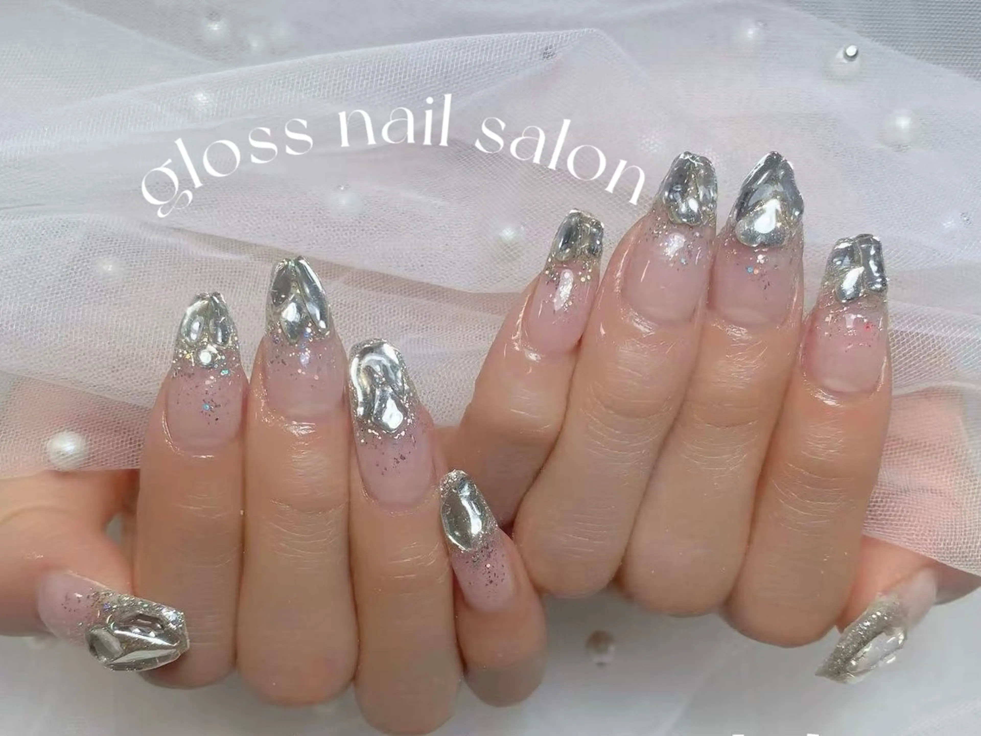 ネイル ゆり🌷 gloss nailのネイルデザイン