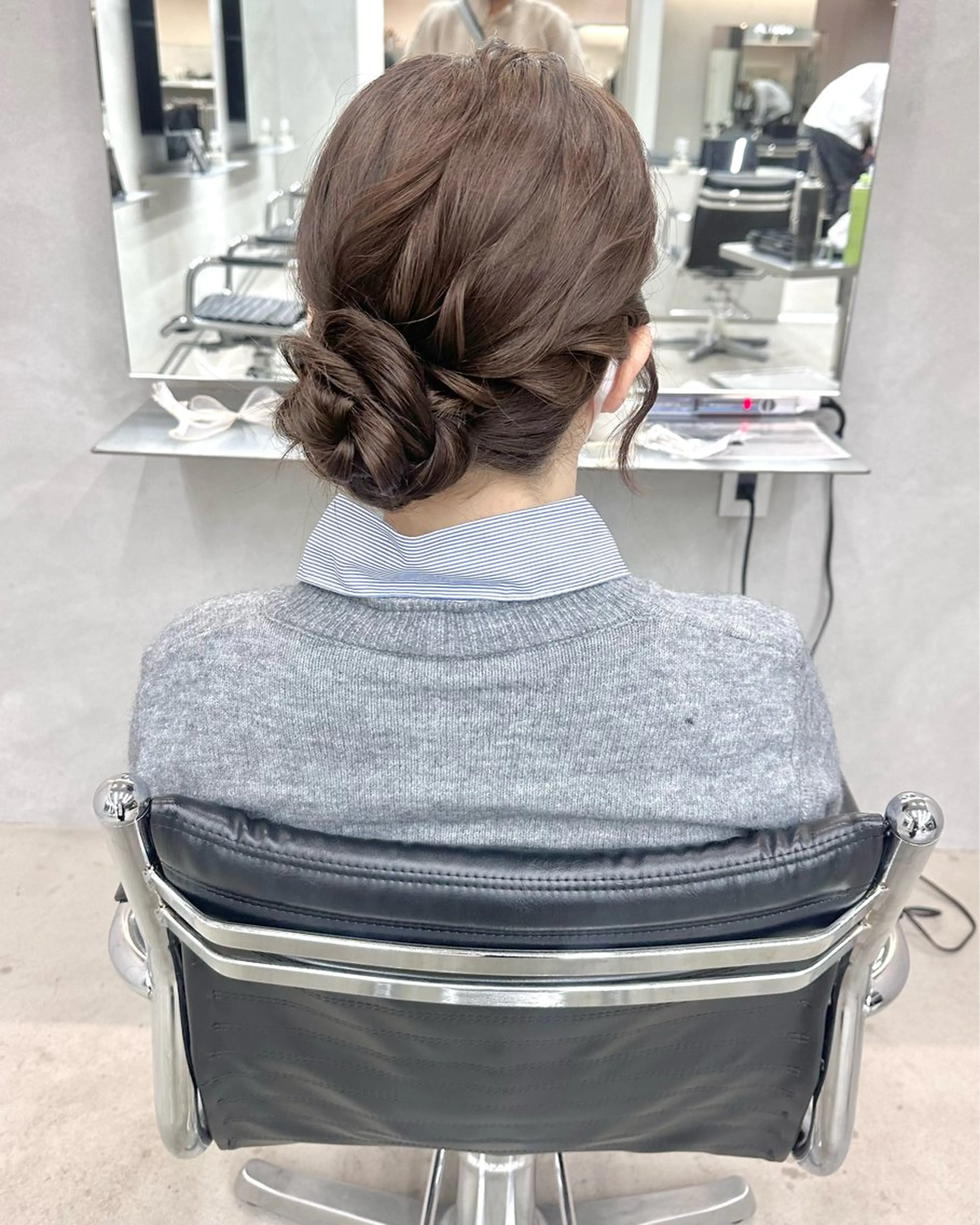 ロング ヘアアレンジ 染谷 遥花のヘアスタイル