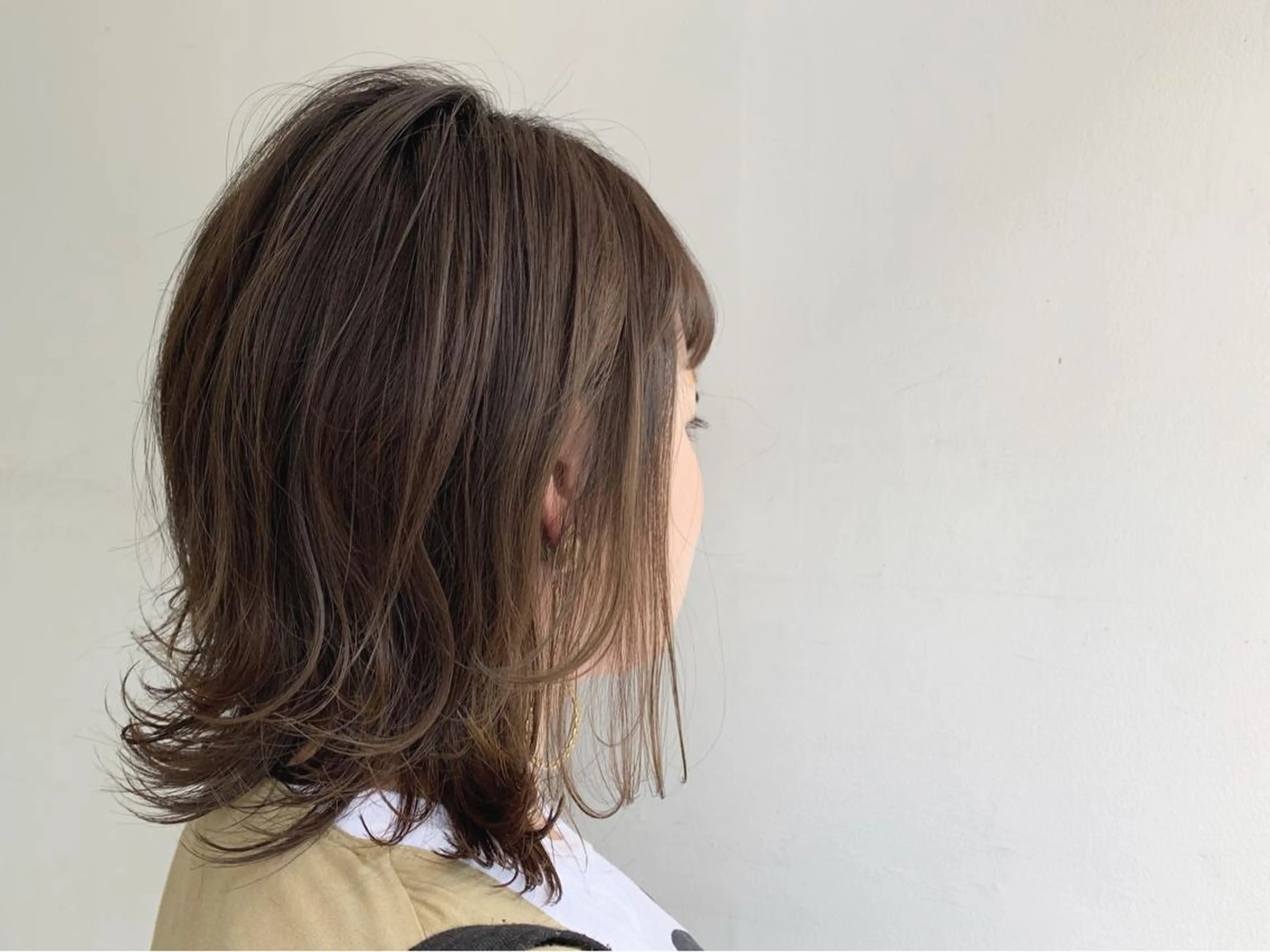 ミディアム カラー ヘアアレンジ ◎モチマル チアキ◎のヘアスタイル