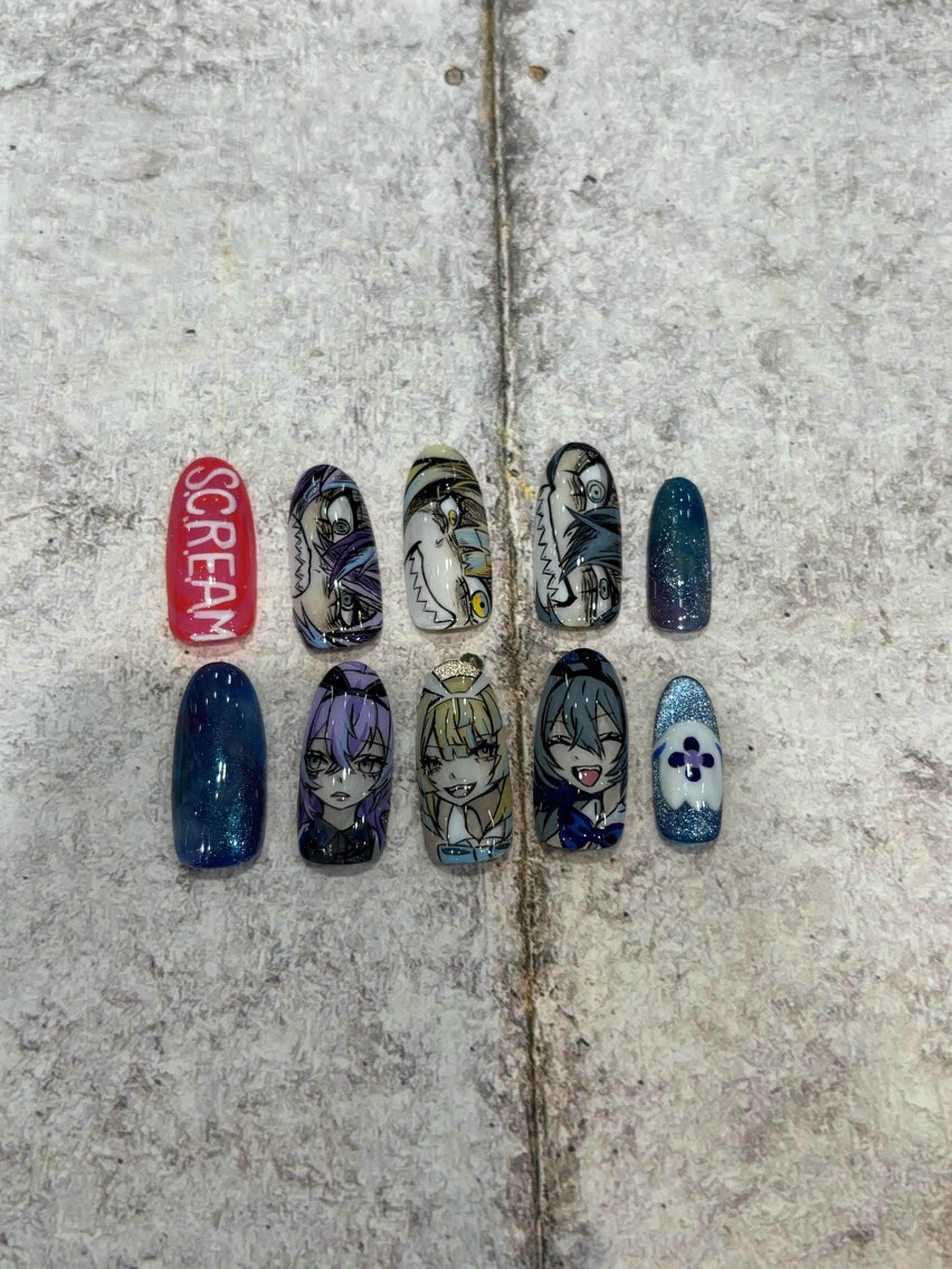 ネイル ネイルチップ 安藤 彩乃のネイルデザイン