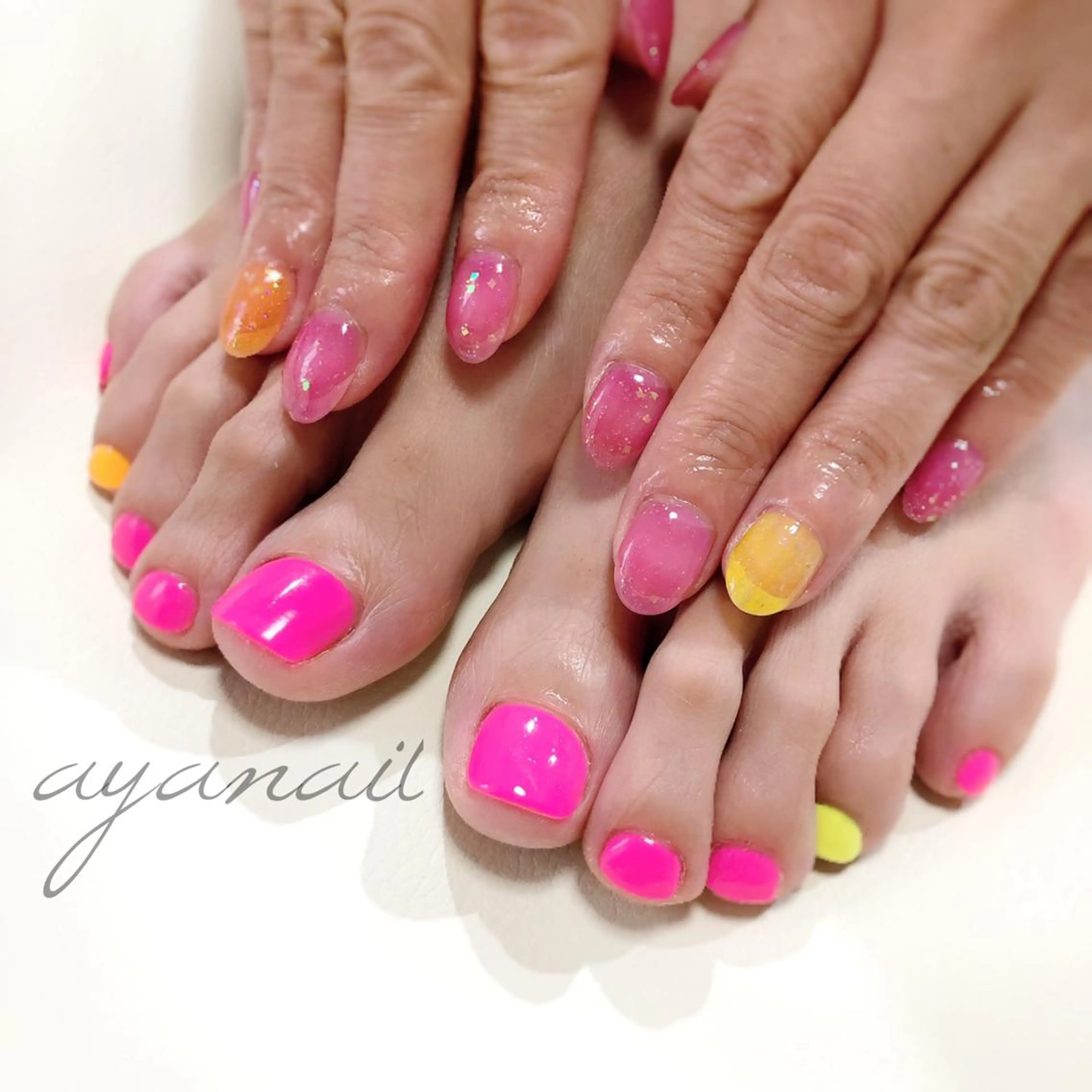 ネイル recette-ルセット-(美容室H.A.Co内)所属・OISHI .Aのネイルデザイン