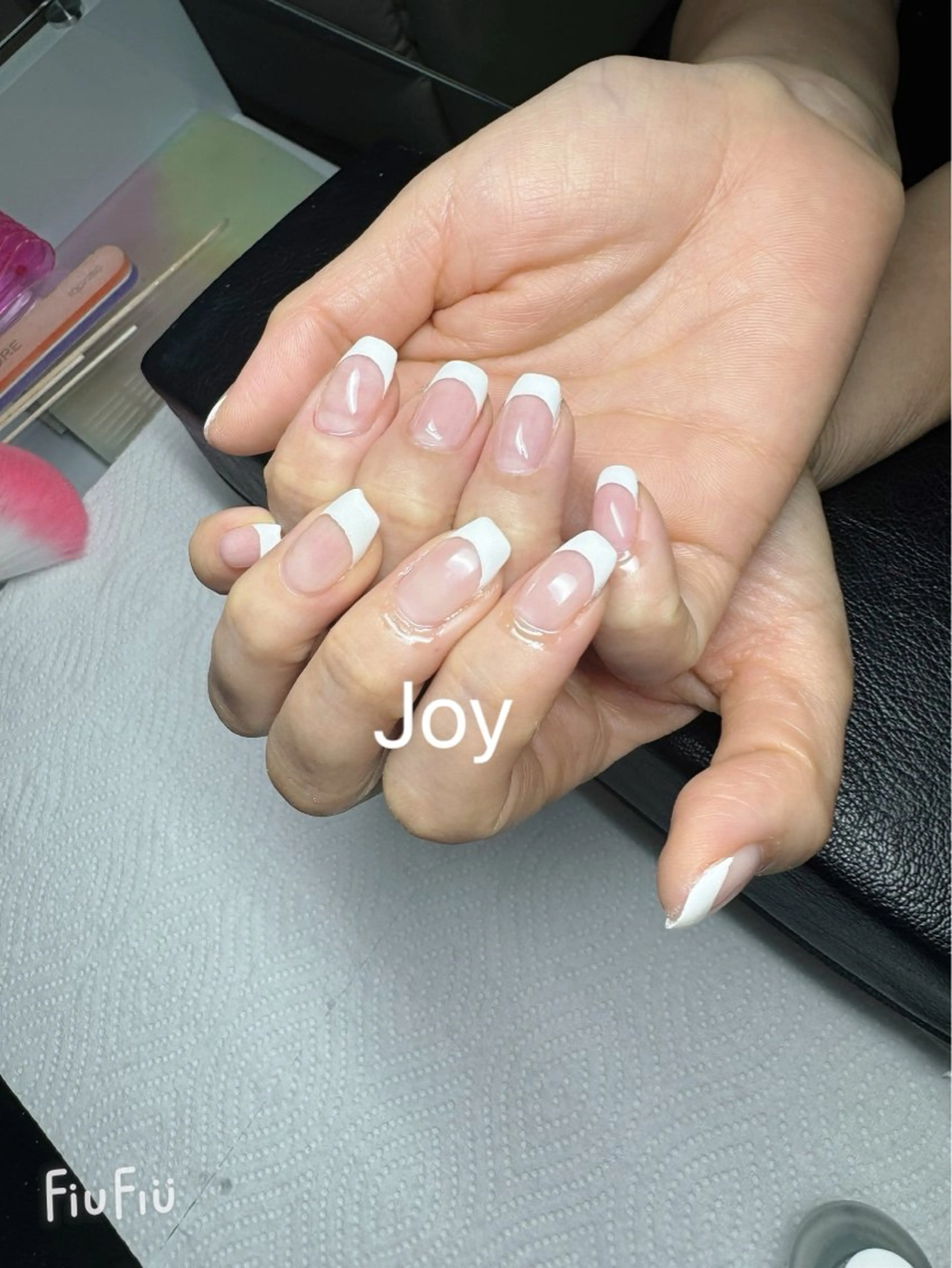 ネイル フレンチネイル シンプルネイル Nail Salon JOYのネイルデザイン