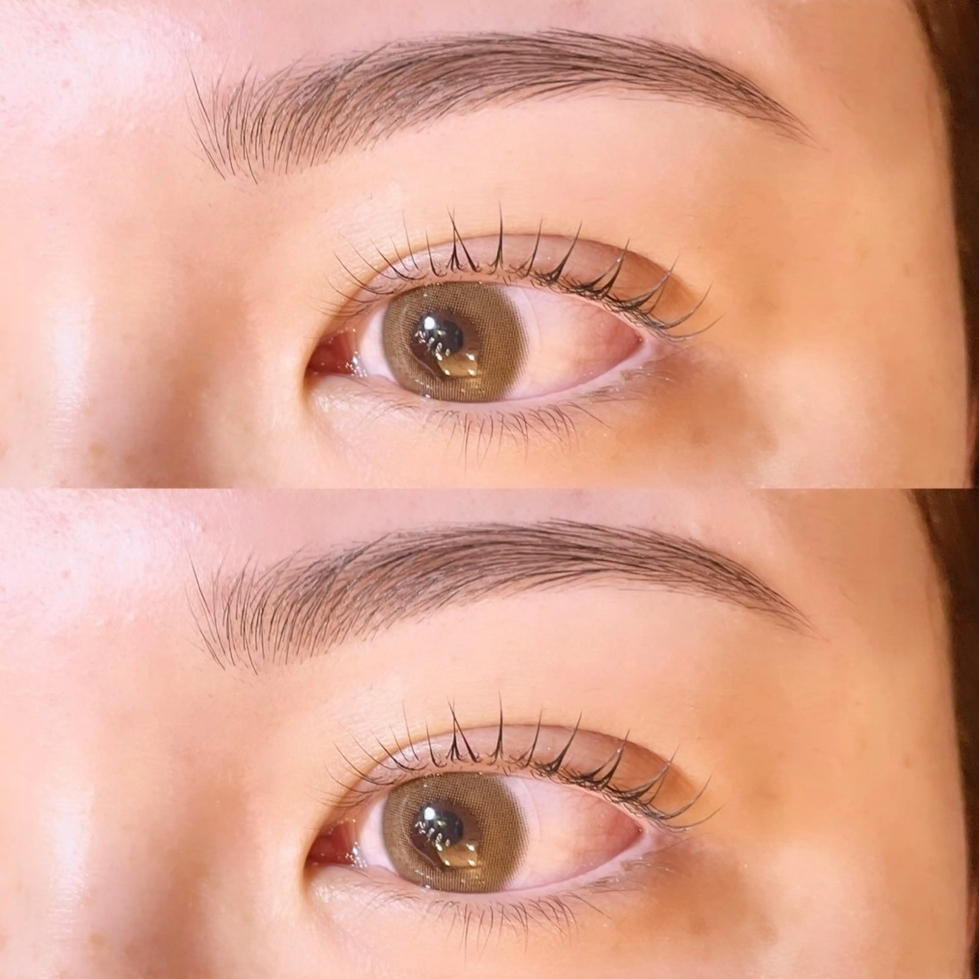 アイブロウ マツパ mika❤︎まつげ| 眉毛|束感のマツエク・マツパデザイン