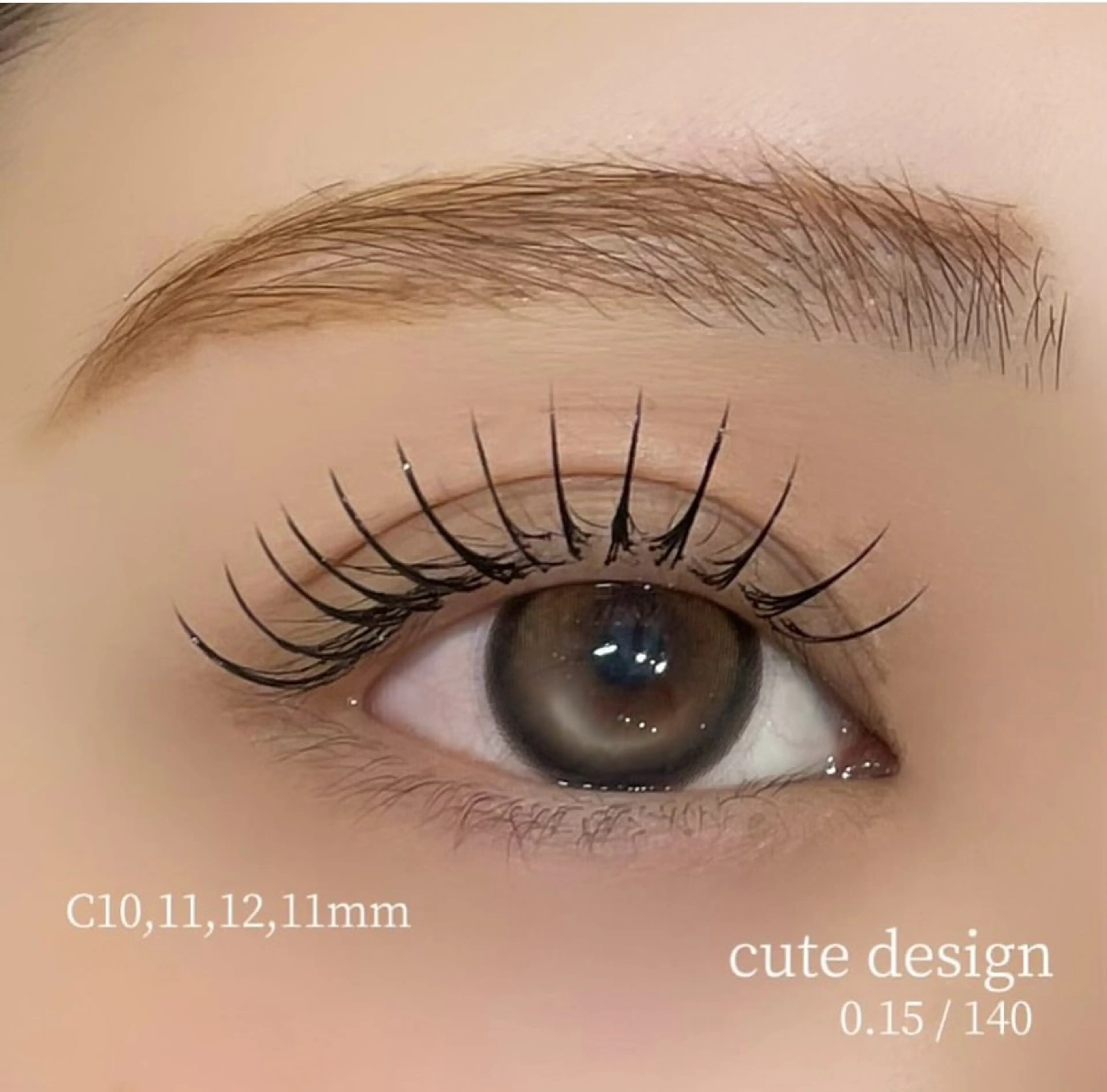 マツエク・マツパ lucil 岡部の眉毛・アイブロウイメージ