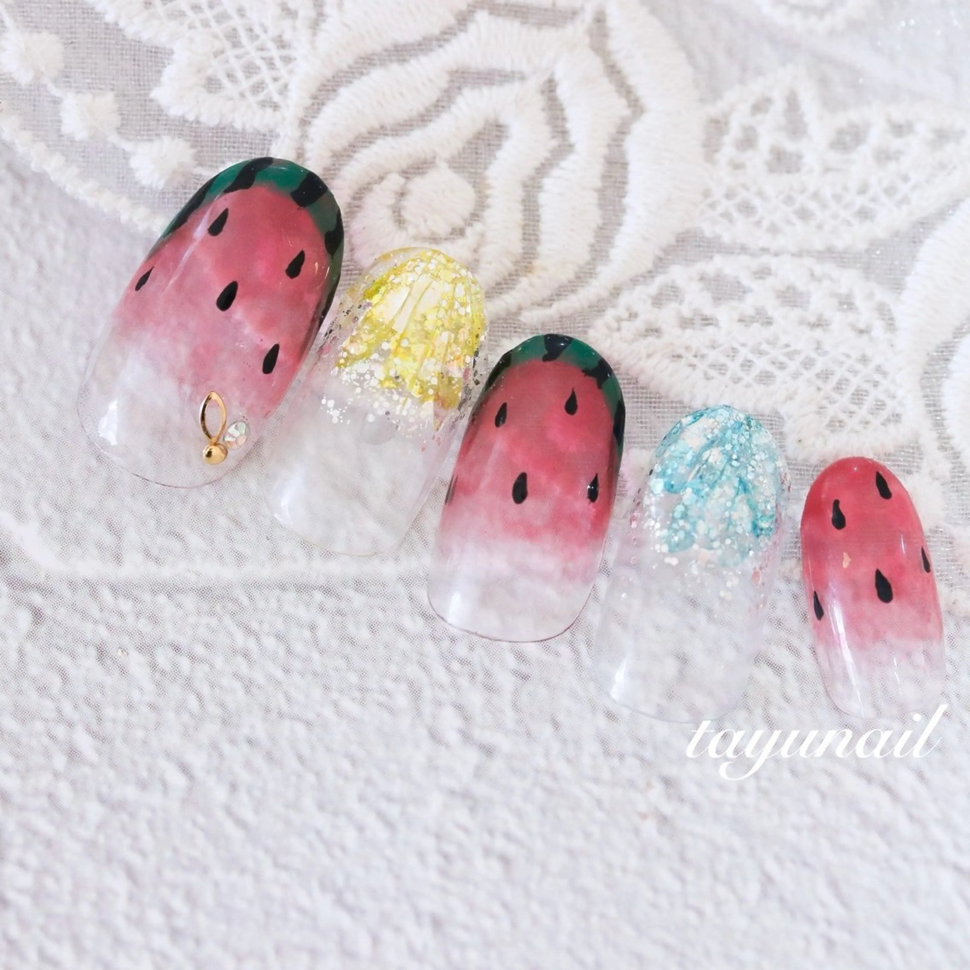 ネイル アートネイル ジェルネイル マグネットネイル ニュアンスネイル パラジェル ネイルサロン 【たゆnail】のネイルデザイン