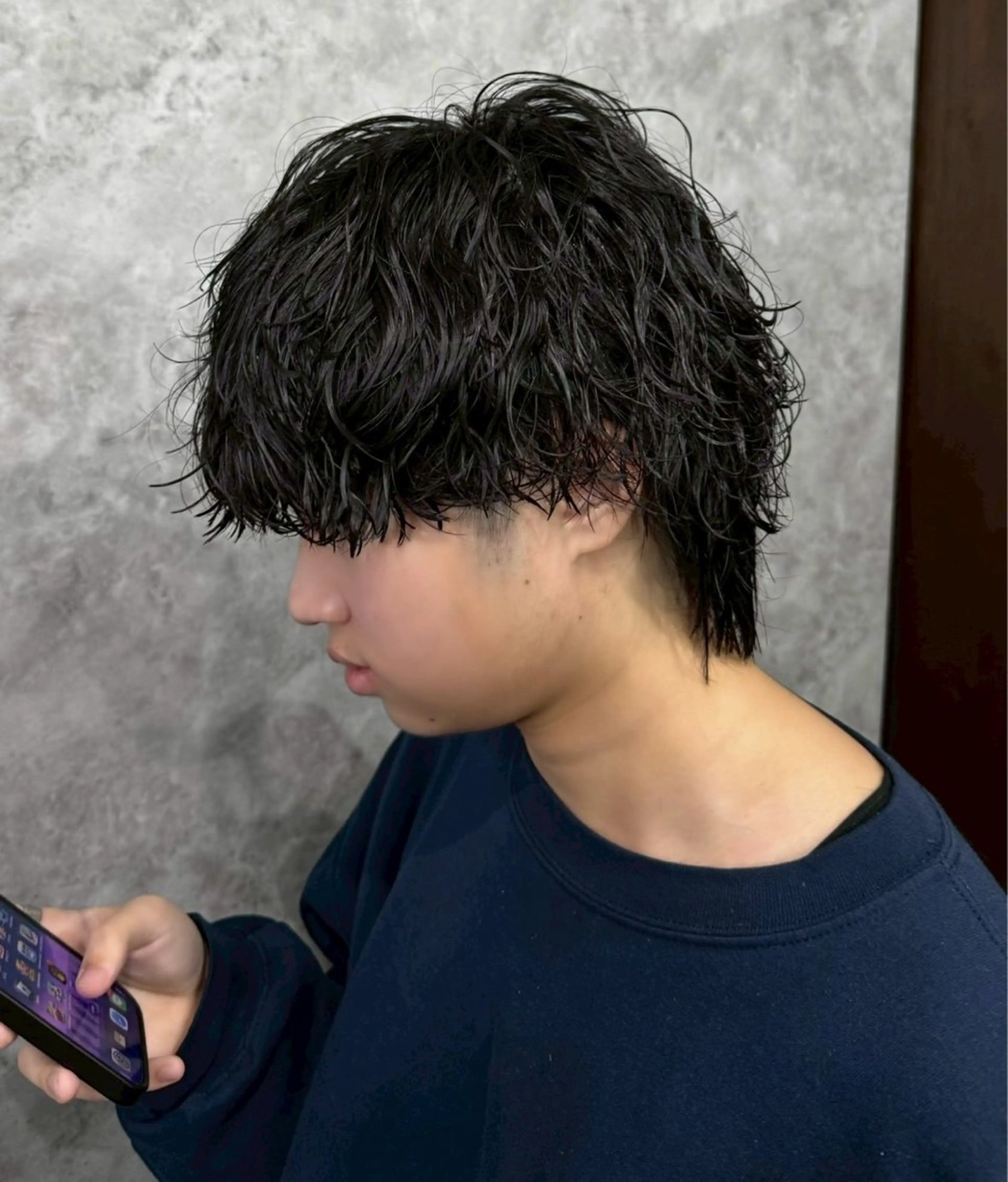 パーマ メンズ メンズカット パーマ特化  清士郎のヘアスタイル
