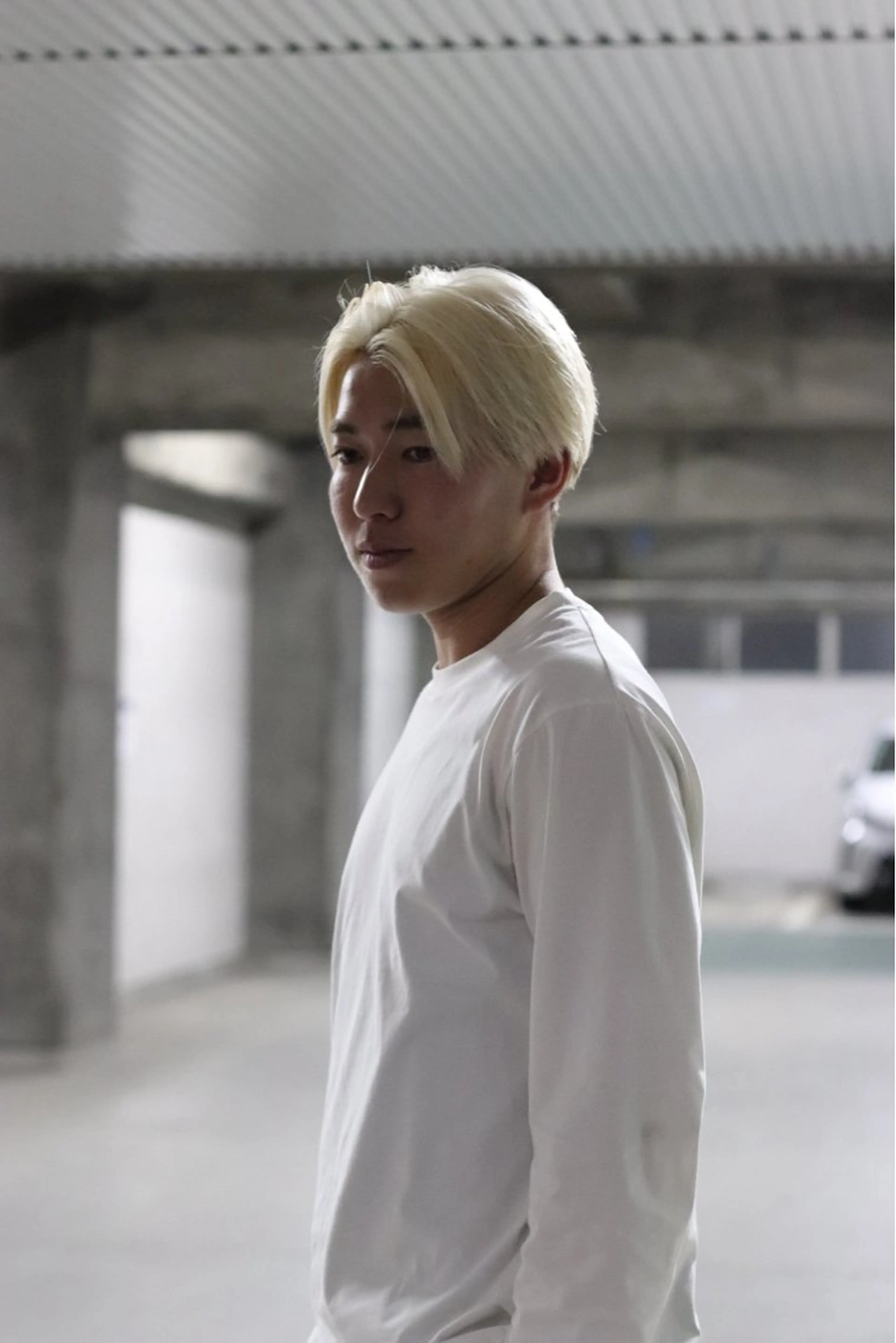 カラー メンズ joh/メンズ/ ブリーチ/矢場町のヘアスタイル