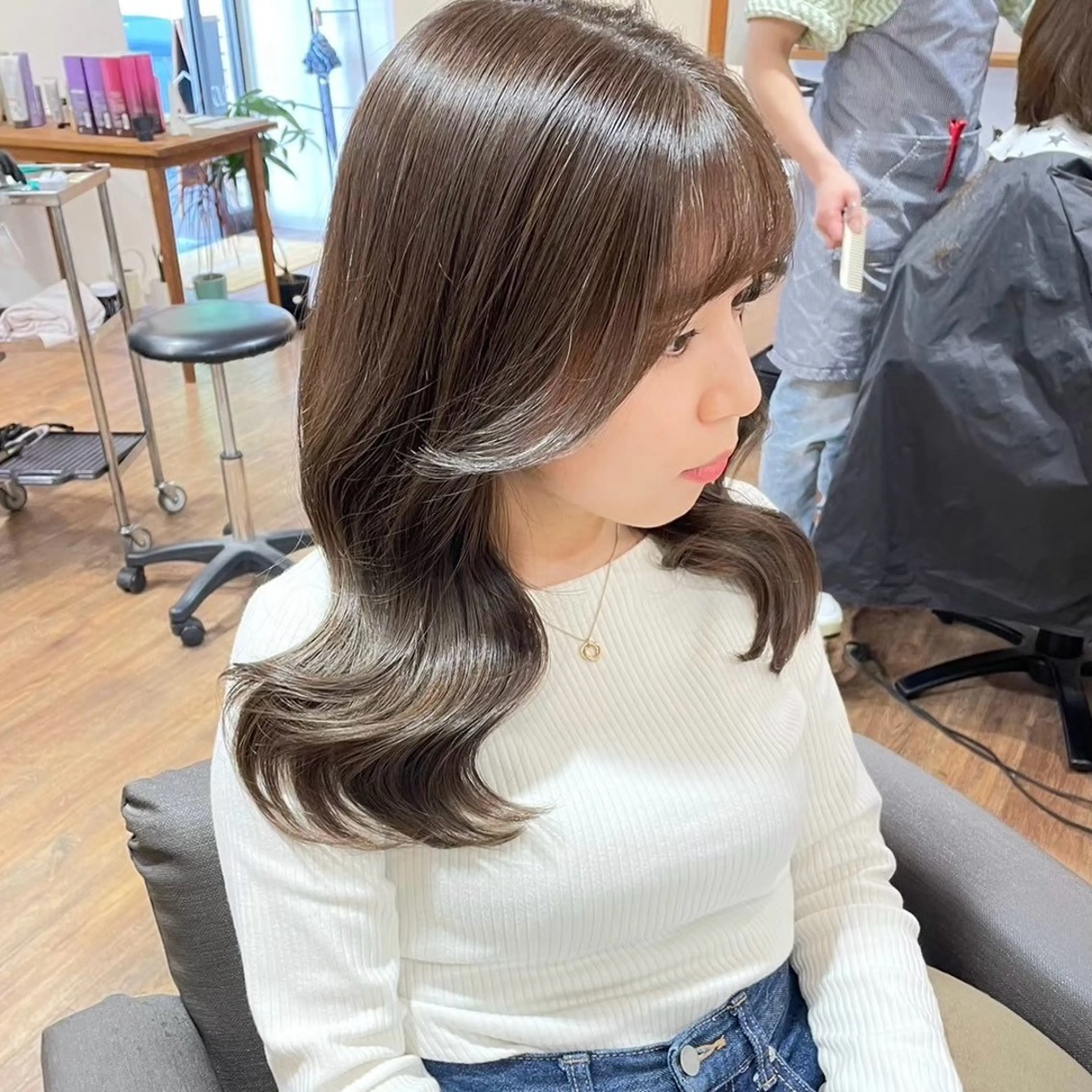 ロング カラー tidasmile /カラー/カットのヘアスタイル