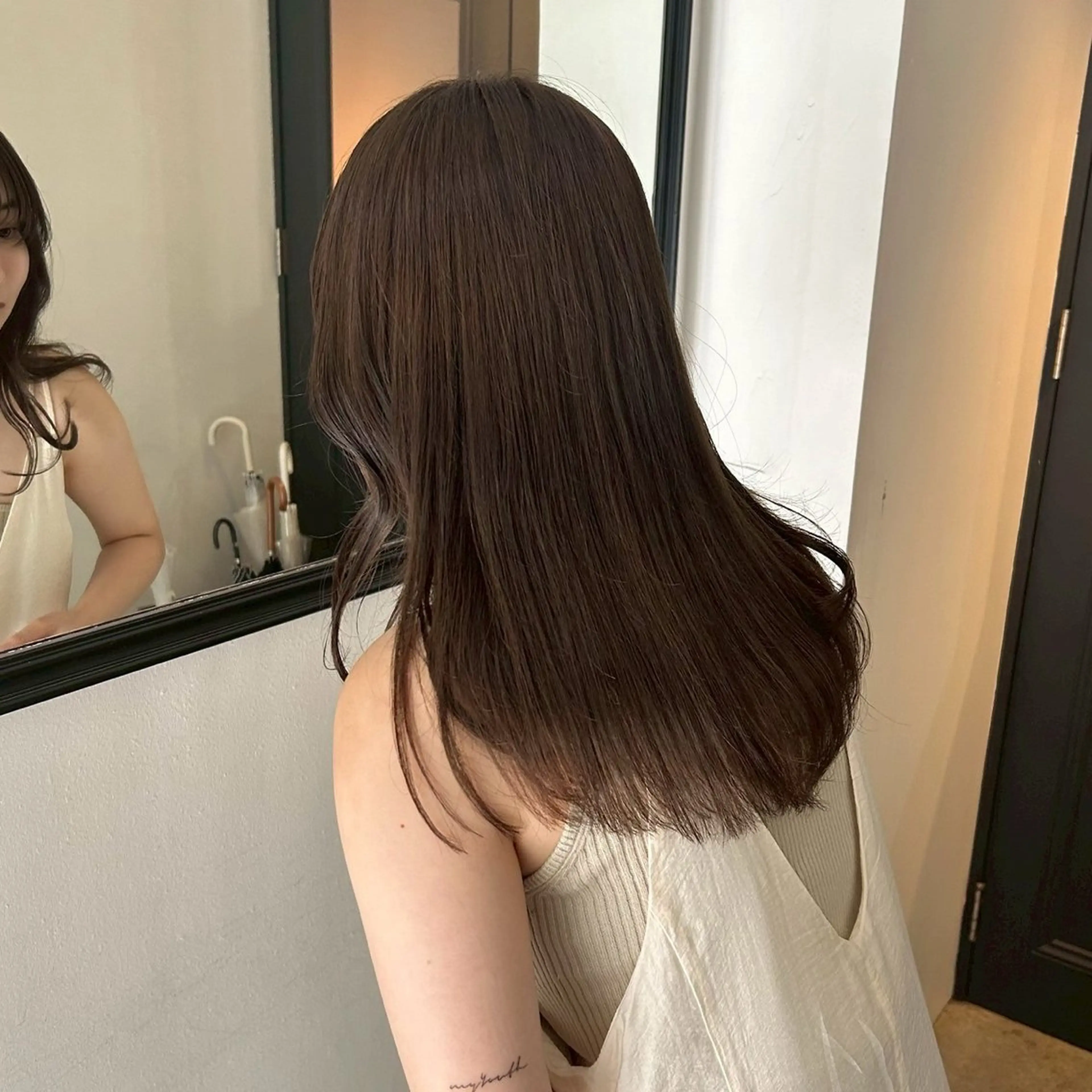 ミディアム カラー 🎀 yuzu 🎀のヘアスタイル