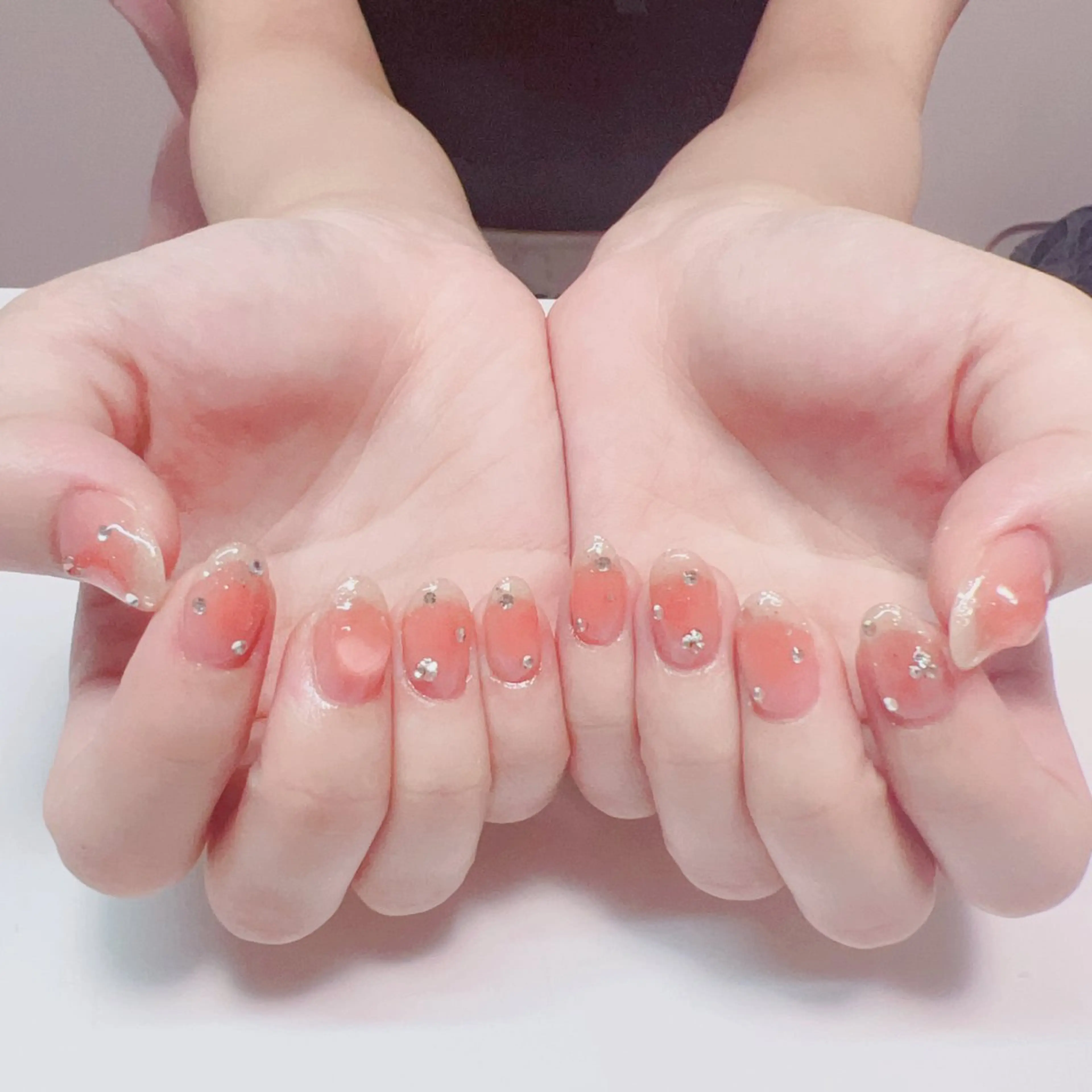 ネイル ハート ハンドネイル YUYI.nail salonのネイルデザイン