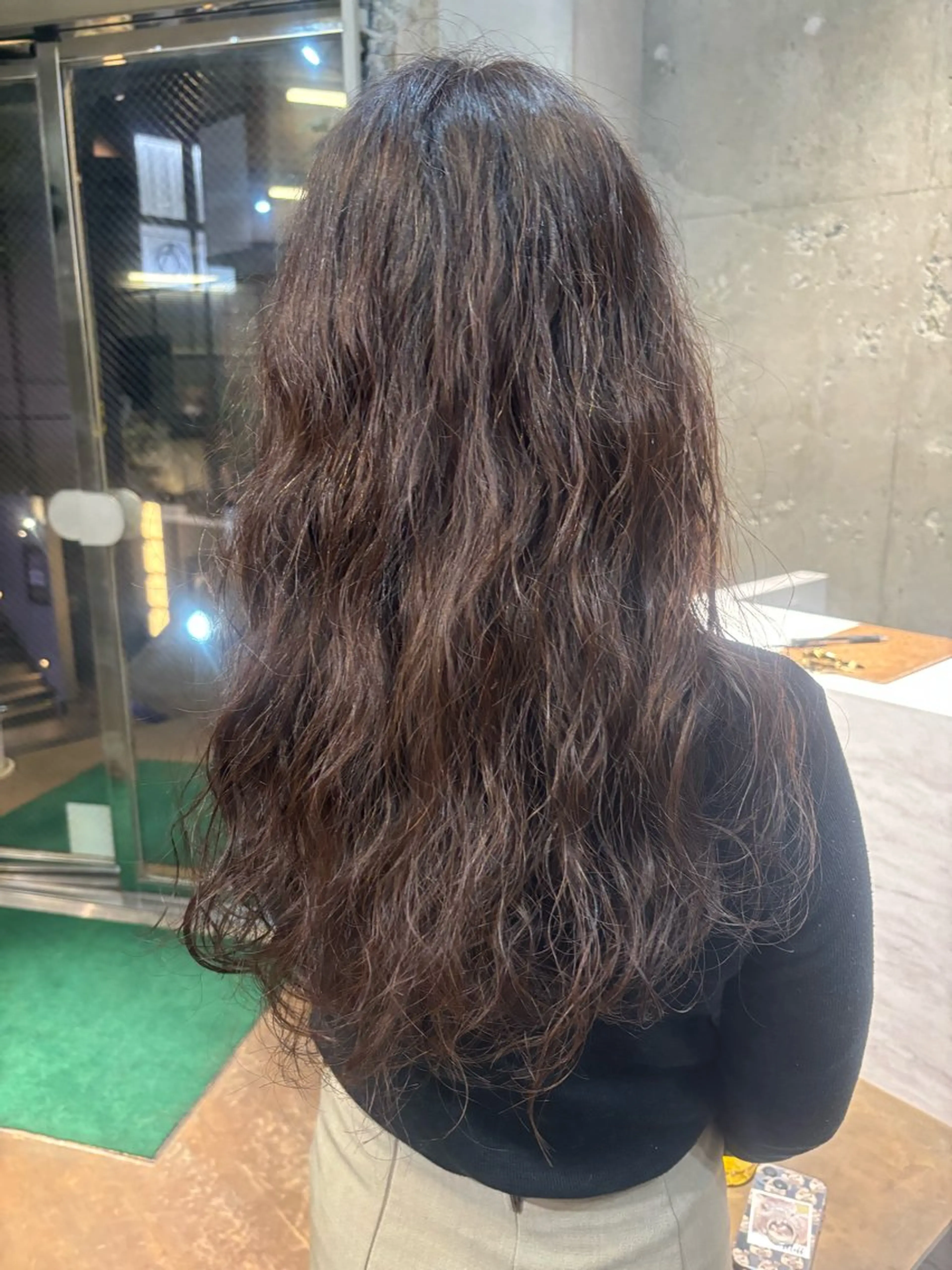 ロング パーマ ショートパーマ 🫧ちひろ🫧のヘアスタイル