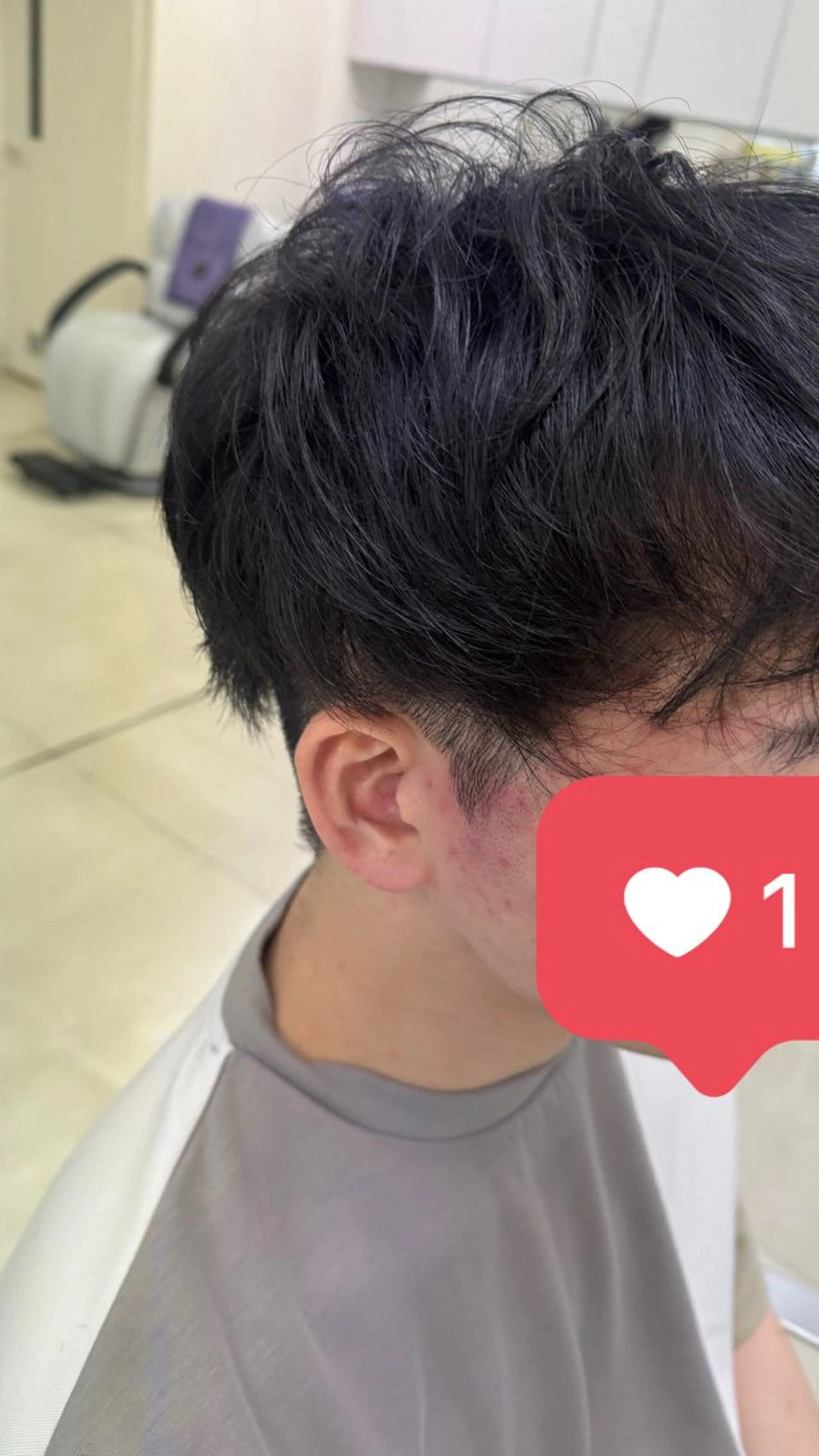 メンズ マッシュ タカハシ リナのヘアスタイル