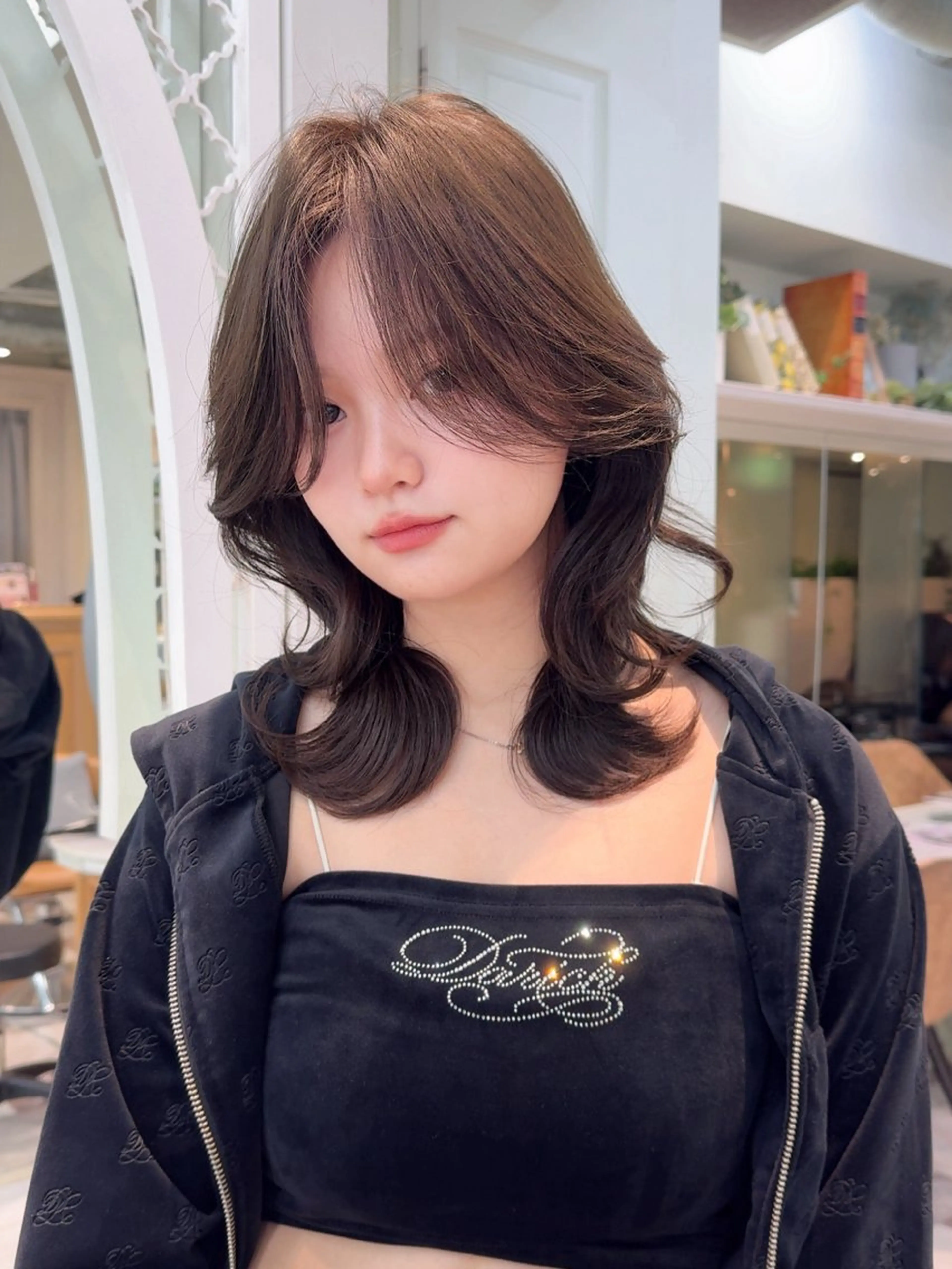 セミロング ヘアカラー 似合わせカラーの達人 ダブルカラー/森栄範のヘアスタイル