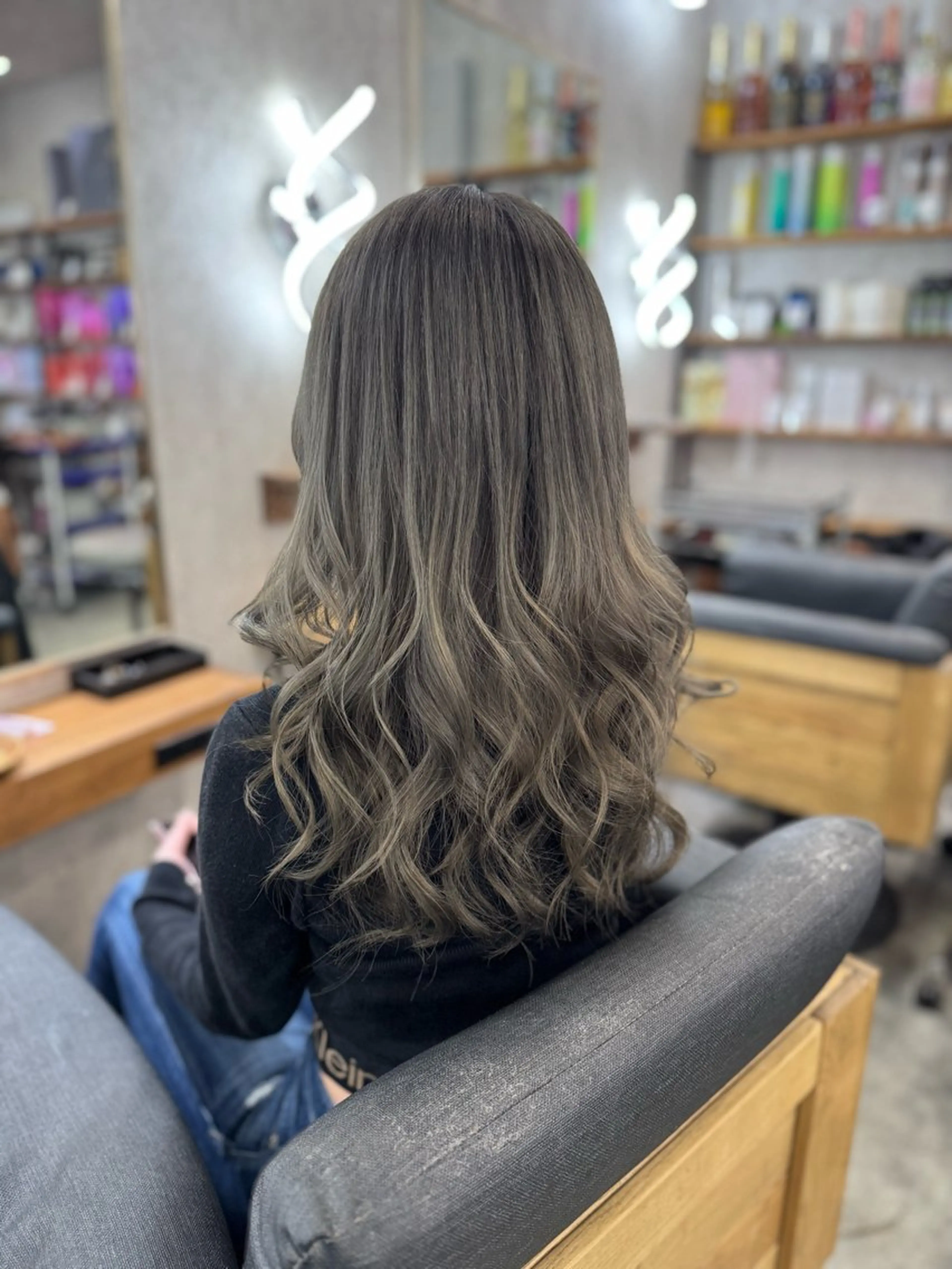 ロング ヘアカラー トリートメント エクステ/ハイトーン /特殊ヘアー　joeのヘアスタイル