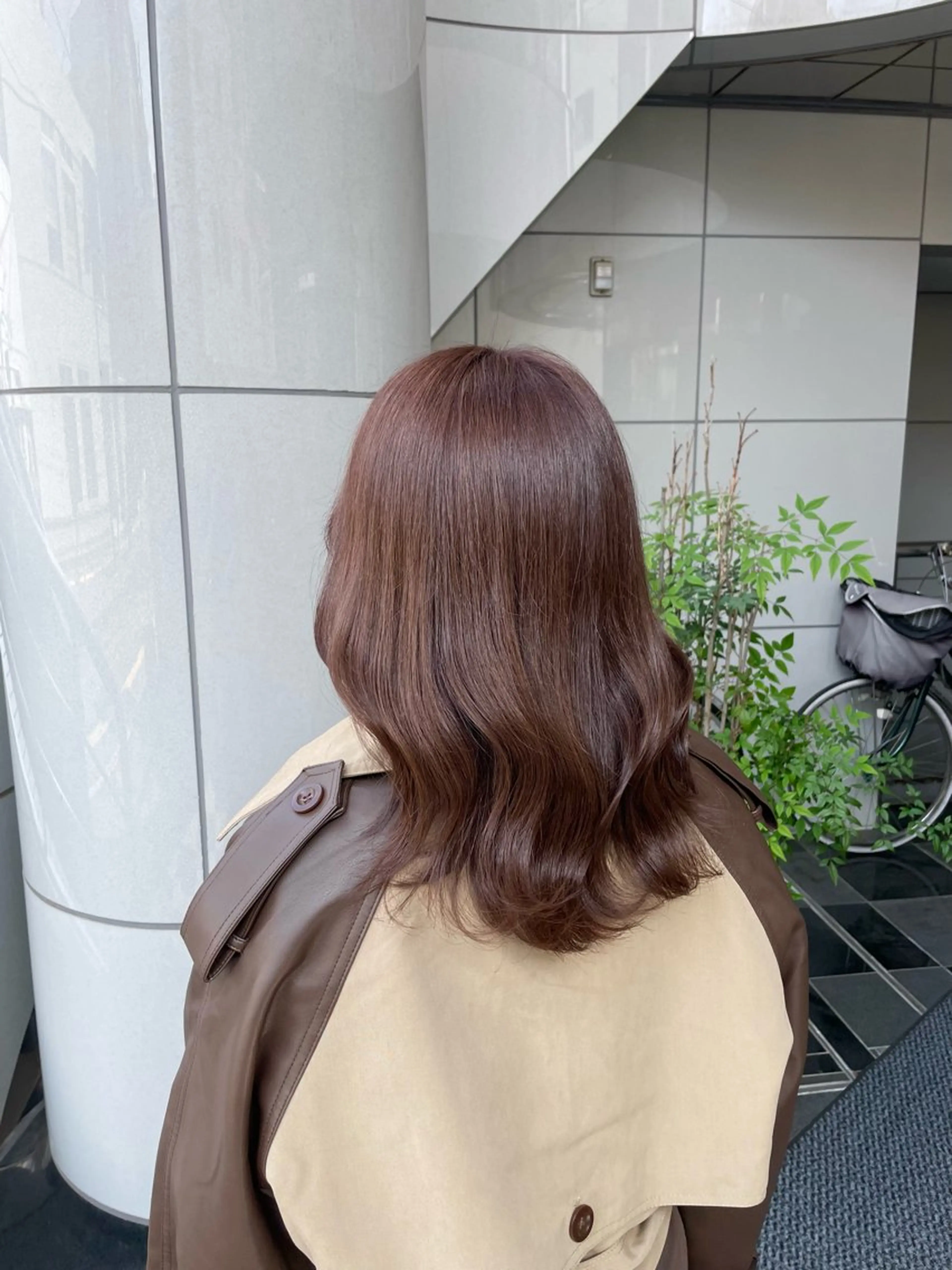 セミロング カラー ベージュカラー ラベンダーカラー ラベンダーベージュ カット トリートメント ヘッドスパ 高取大将 /髪質改善/艶髪のヘアスタイル