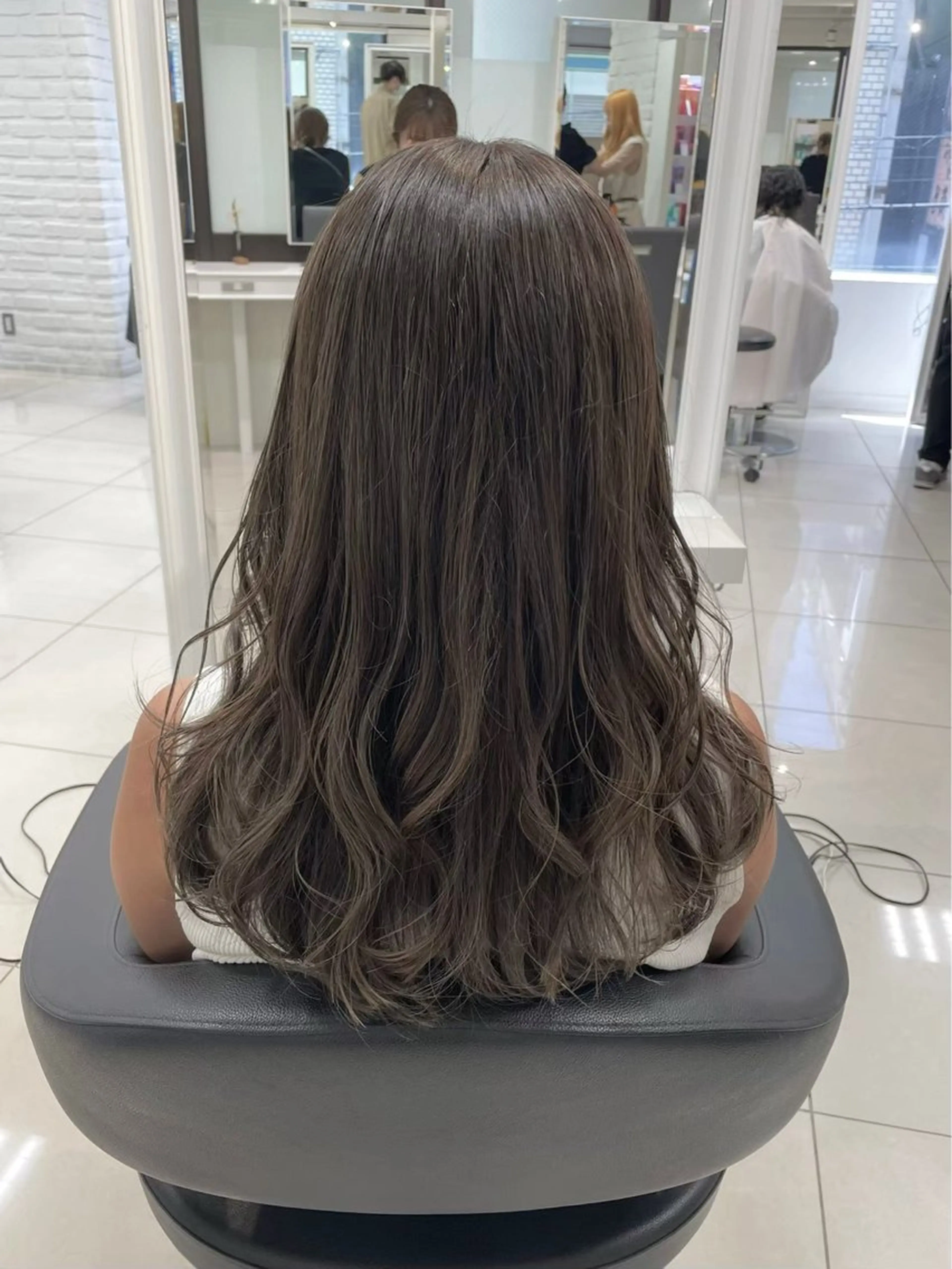 ロング カラー ヘアアレンジ 縮毛矯正指名No.1 艶カラー/SHIMAのヘアスタイル