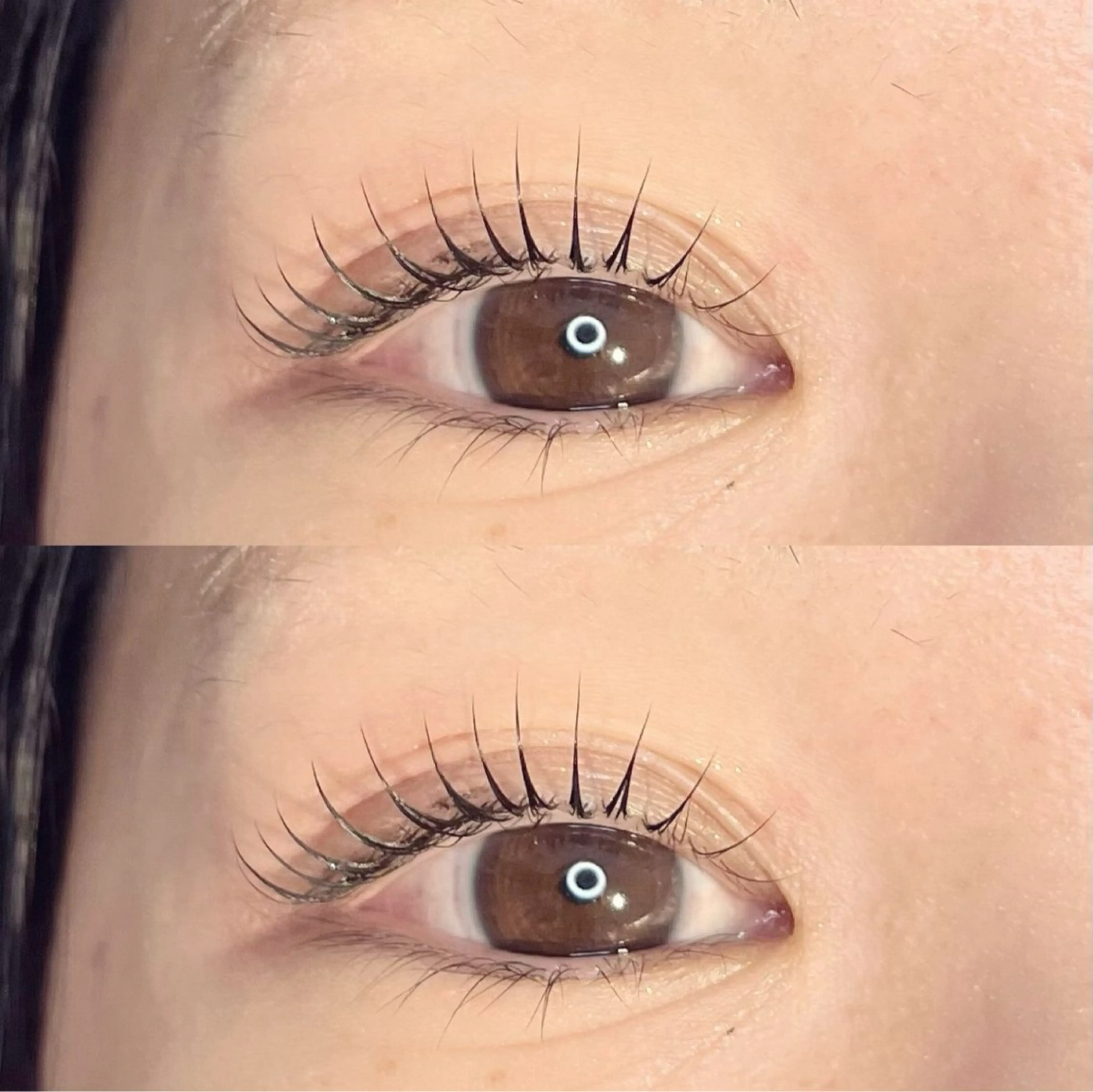 マツエク・マツパ ナチュラル 堀内 優衣💗パリジェンヌのマツエク・マツパデザイン