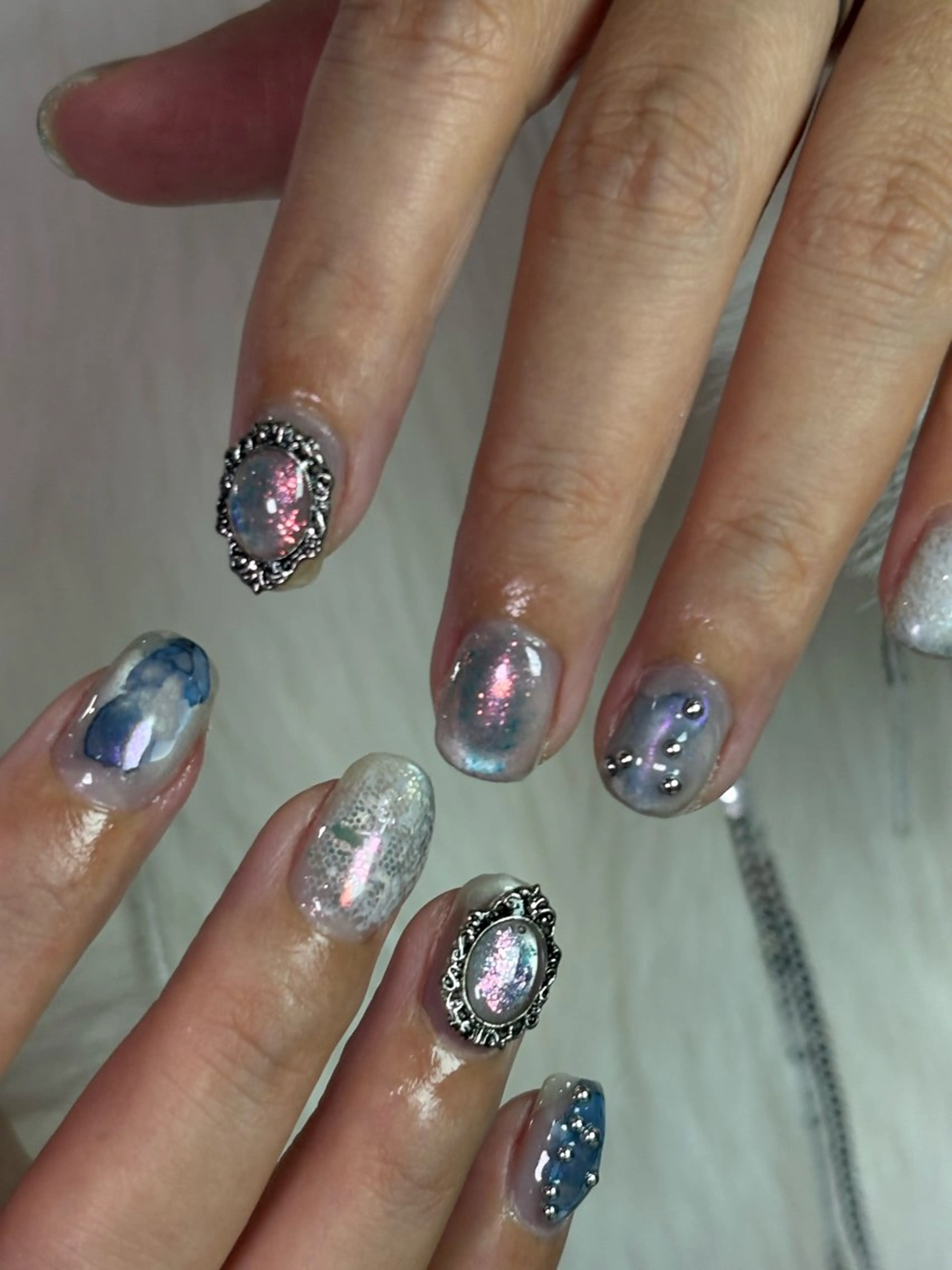 ネイル Dark Honey Ivyのネイルデザイン