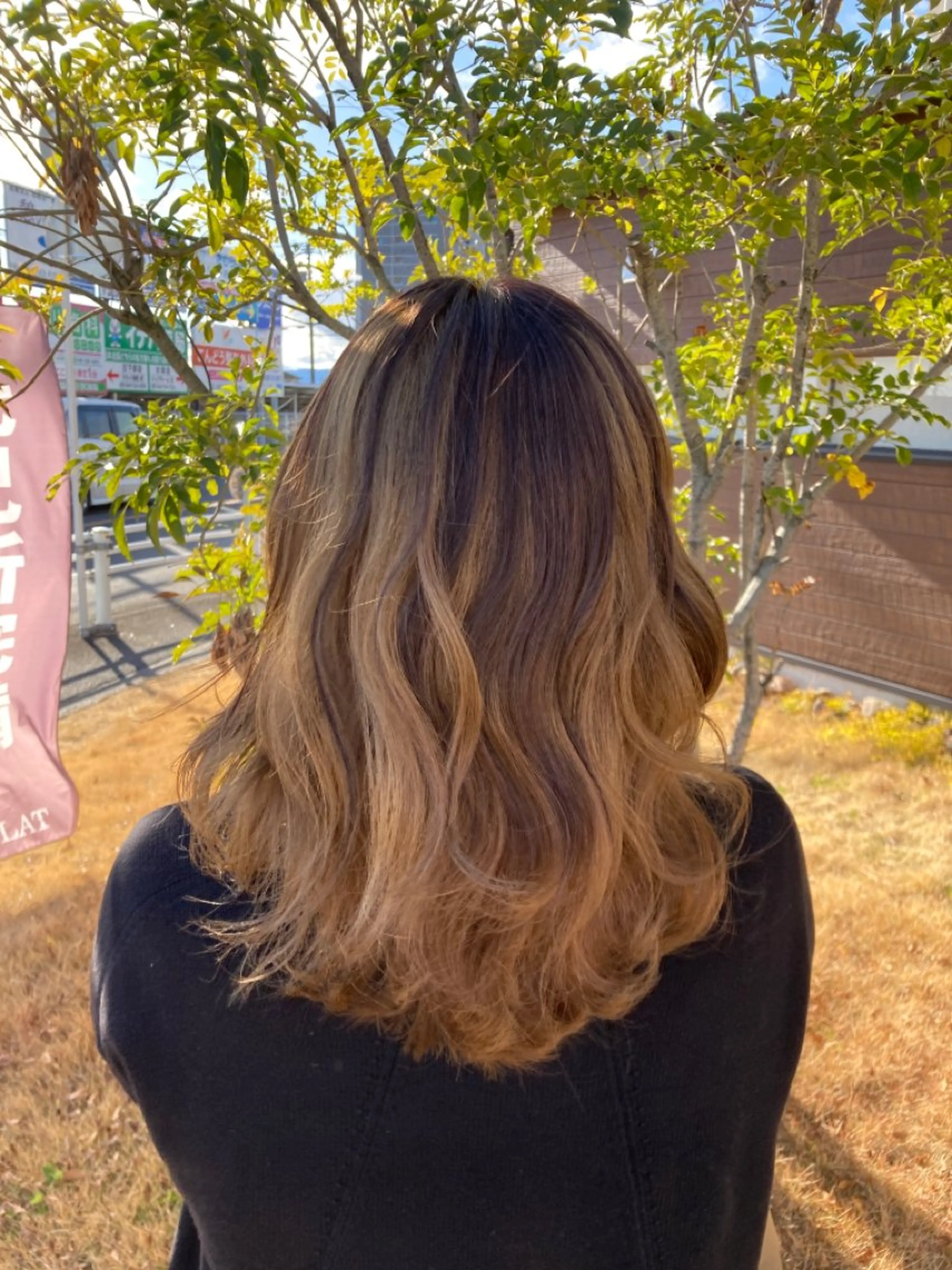セミロング カラー 🌸栄/髪質改善 透明感/ムラカミ🌸のヘアスタイル
